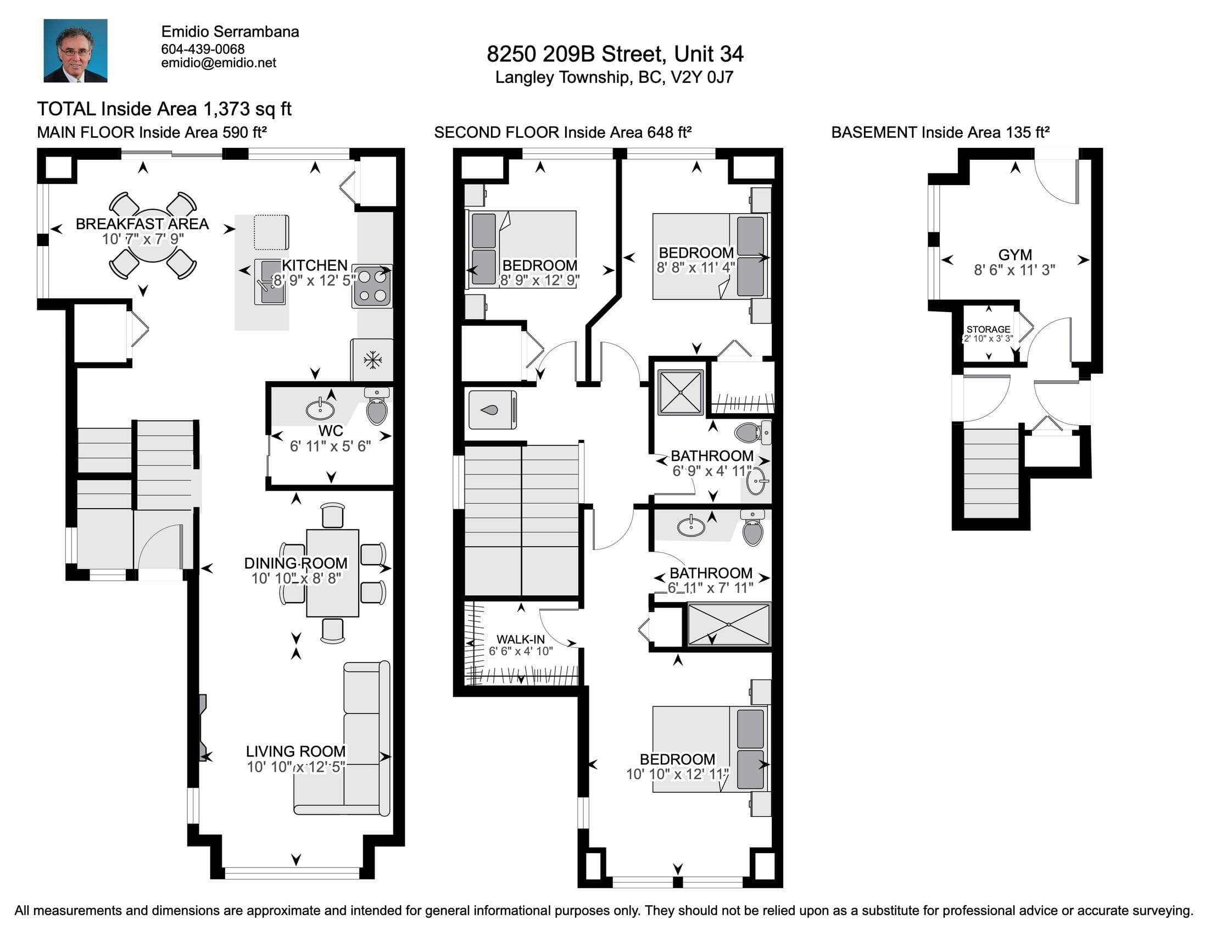 34 - 8250 209b Street, Langley, V2Y 0J7 — photo 2