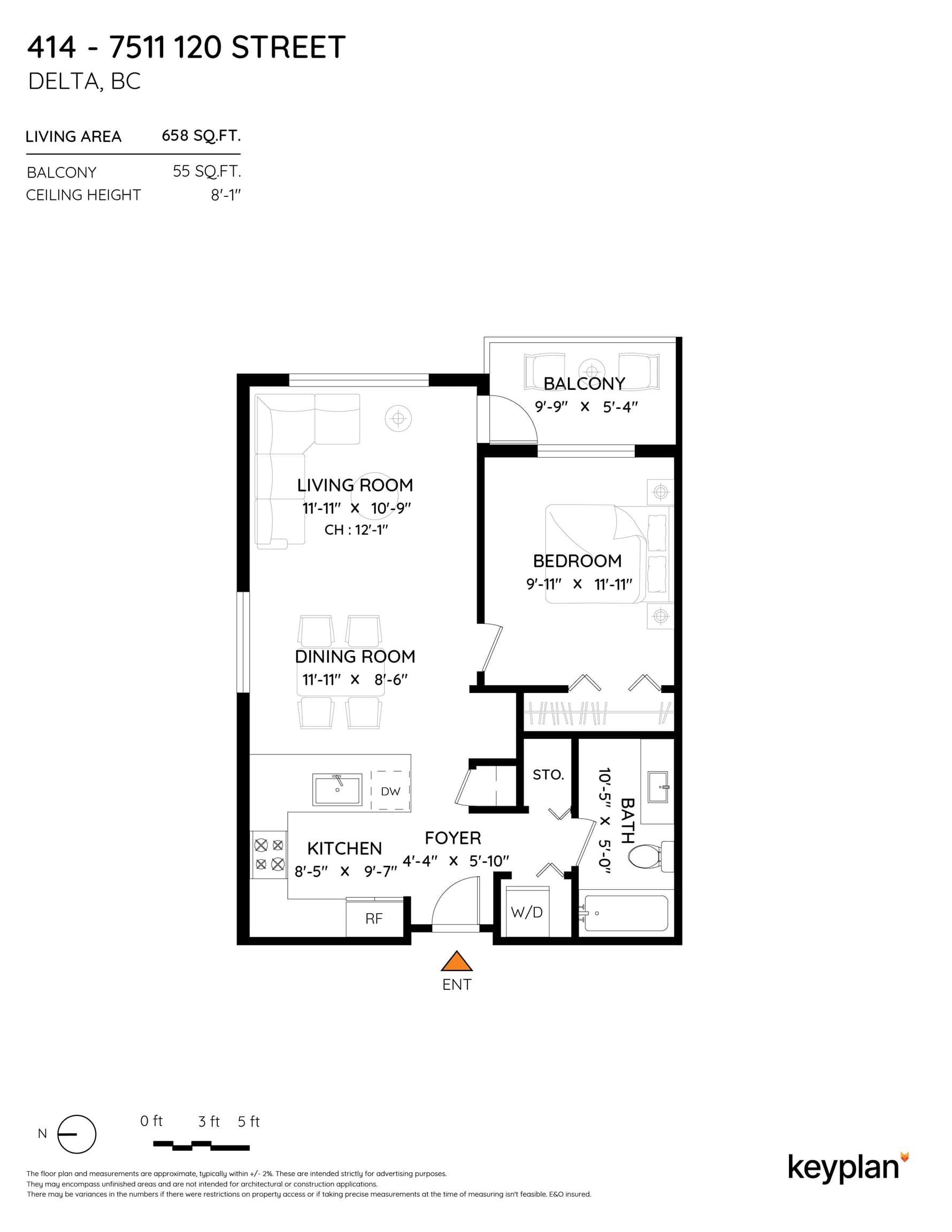 414 - 7511 120 Street, Delta, V4C 0C1 — photo 3