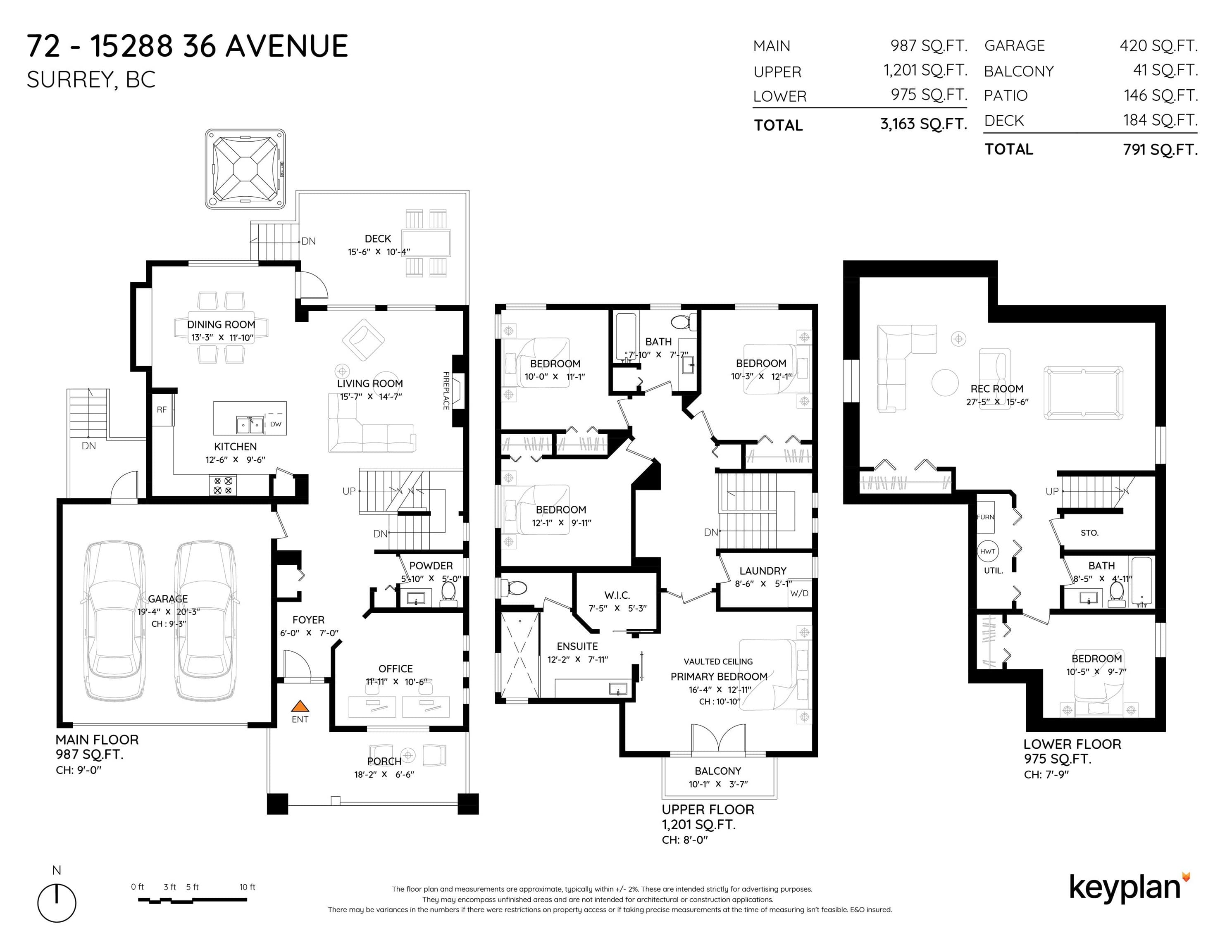 72 - 15288 36 Avenue, Surrey, V3Z 0S6 — photo 2