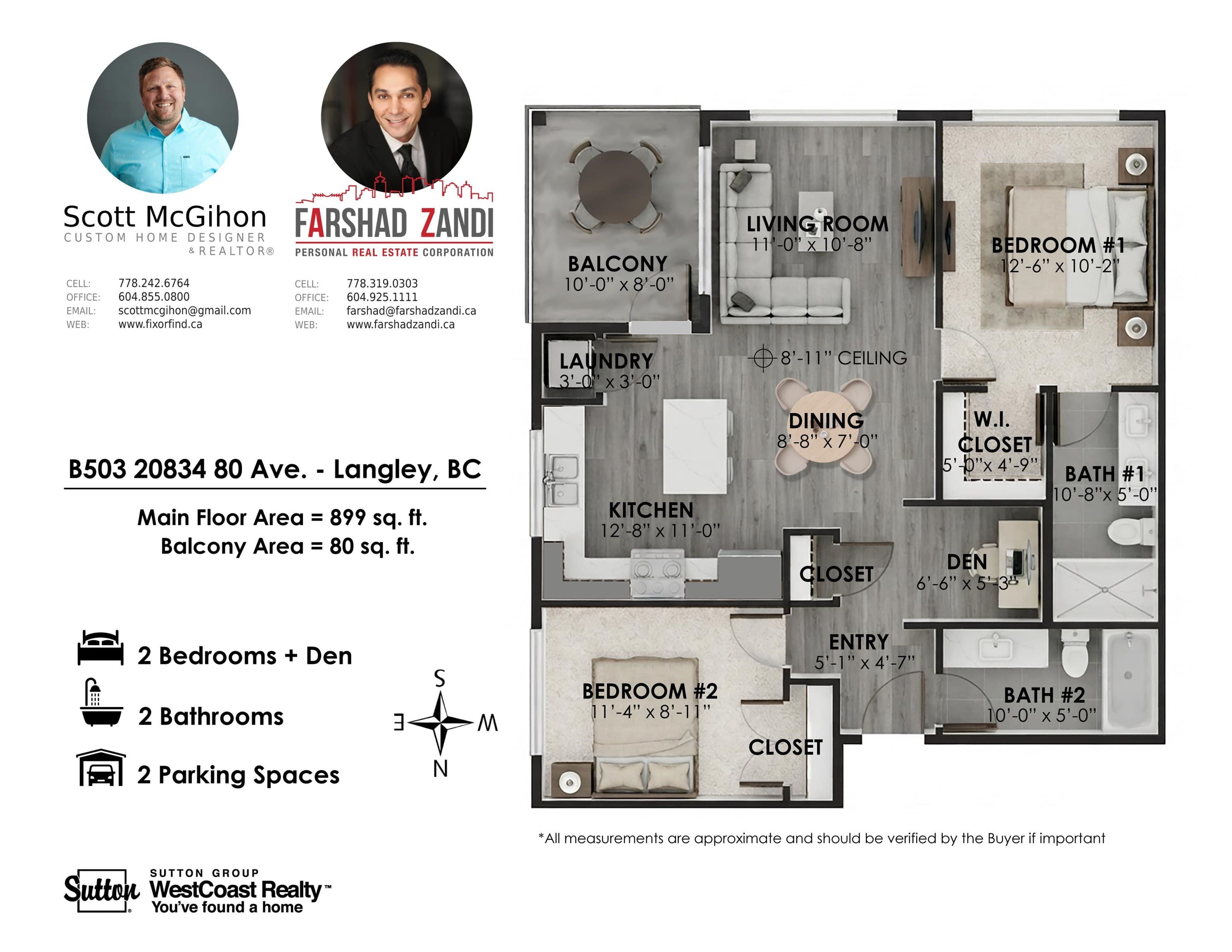 B503 - 20834 80 Avenue, Langley, V2Y 3M5 — photo 4