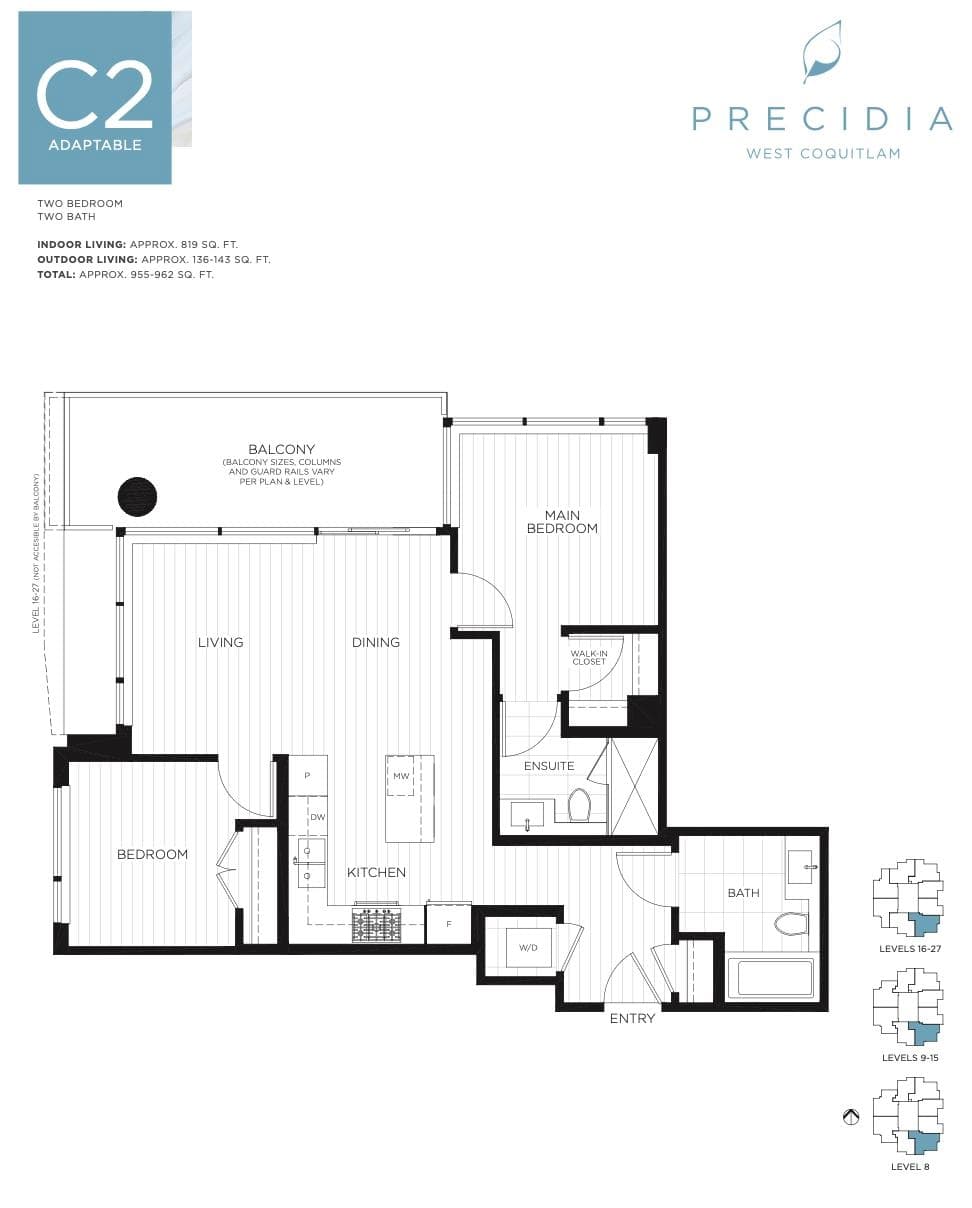 806 - 699 Whiting Way, Coquitlam, V3J 0N7 — photo 2