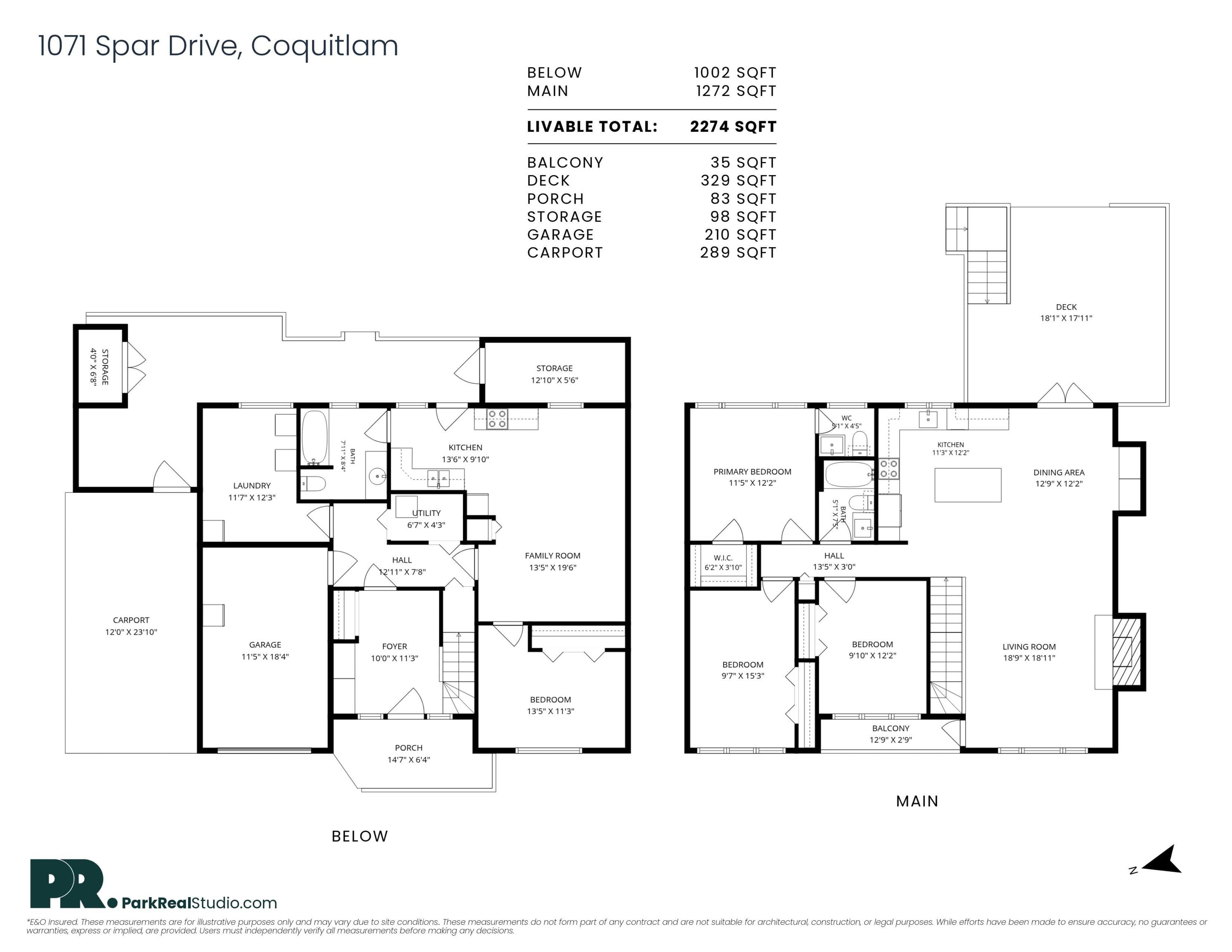 1071 Spar Drive, Coquitlam, V3H 3H2 — photo 2