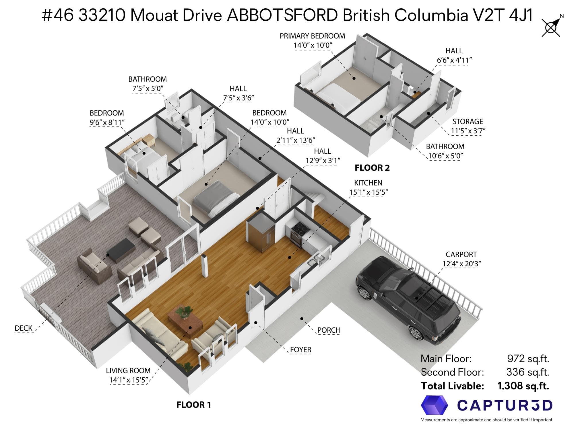 46 - 32310 Mouat Drive, Abbotsford, V2T 4J1 — photo 2