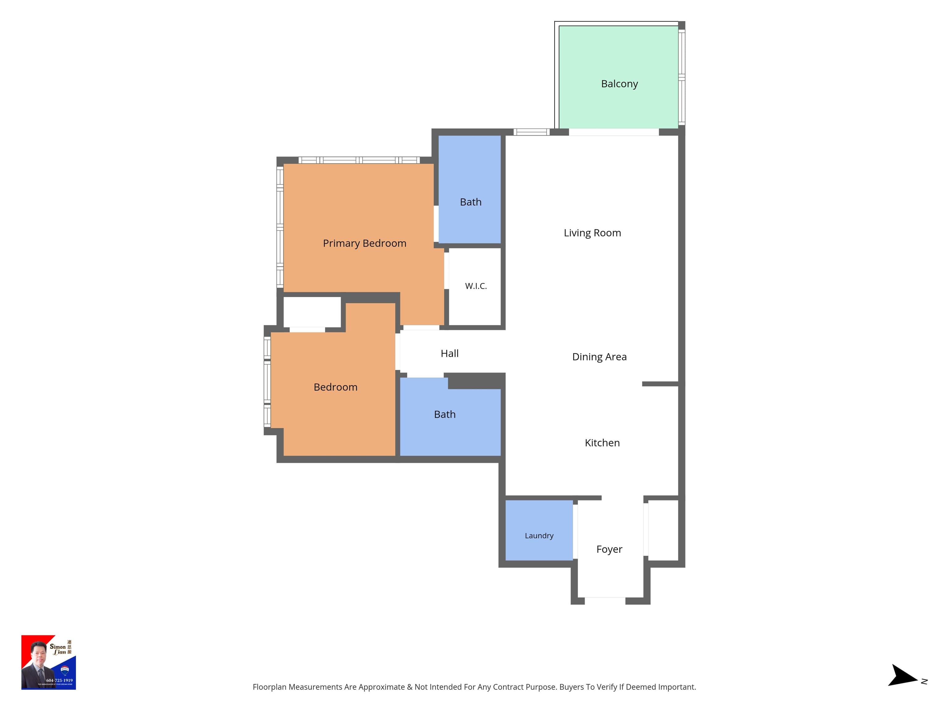 2802 - 1155 The High Street, Coquitlam, V3B 7W4 — photo 2