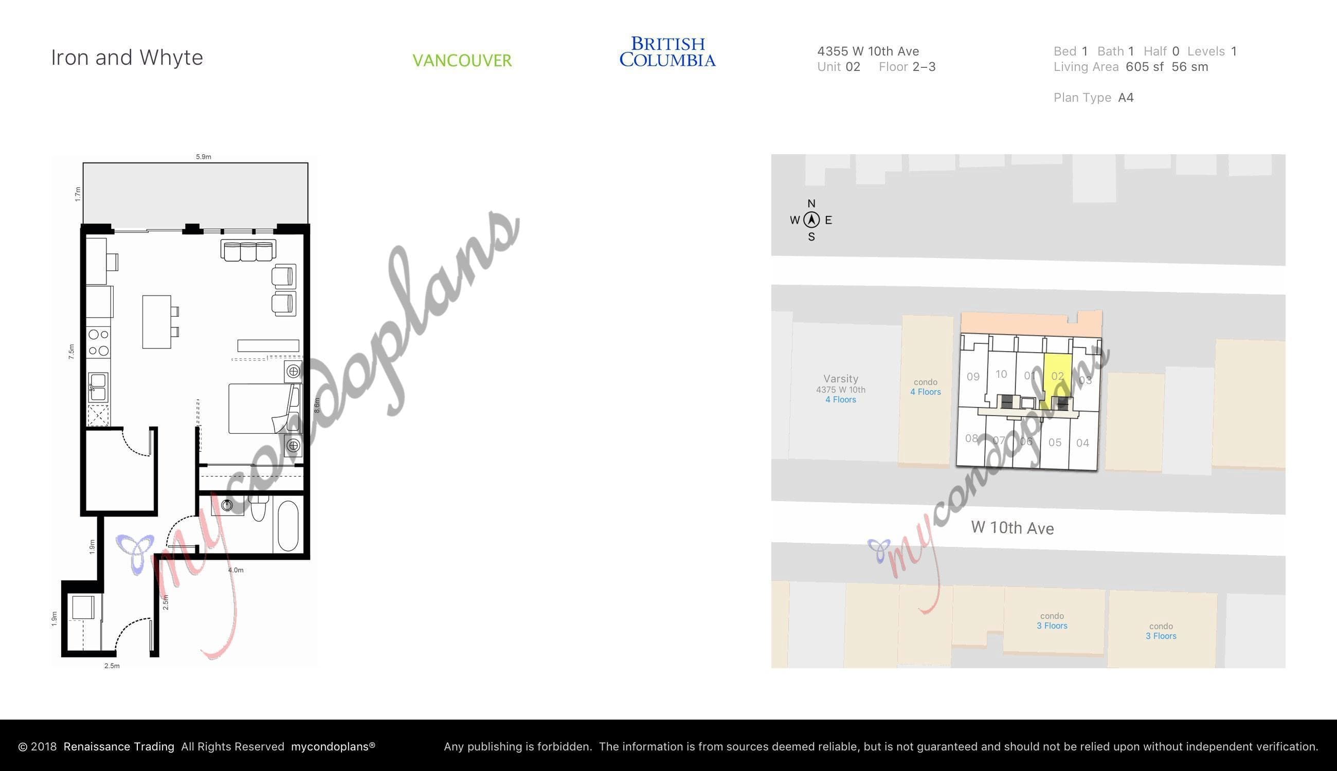200 - 4355 W 10 Avenue, Vancouver, V6R 2H6 — photo 2