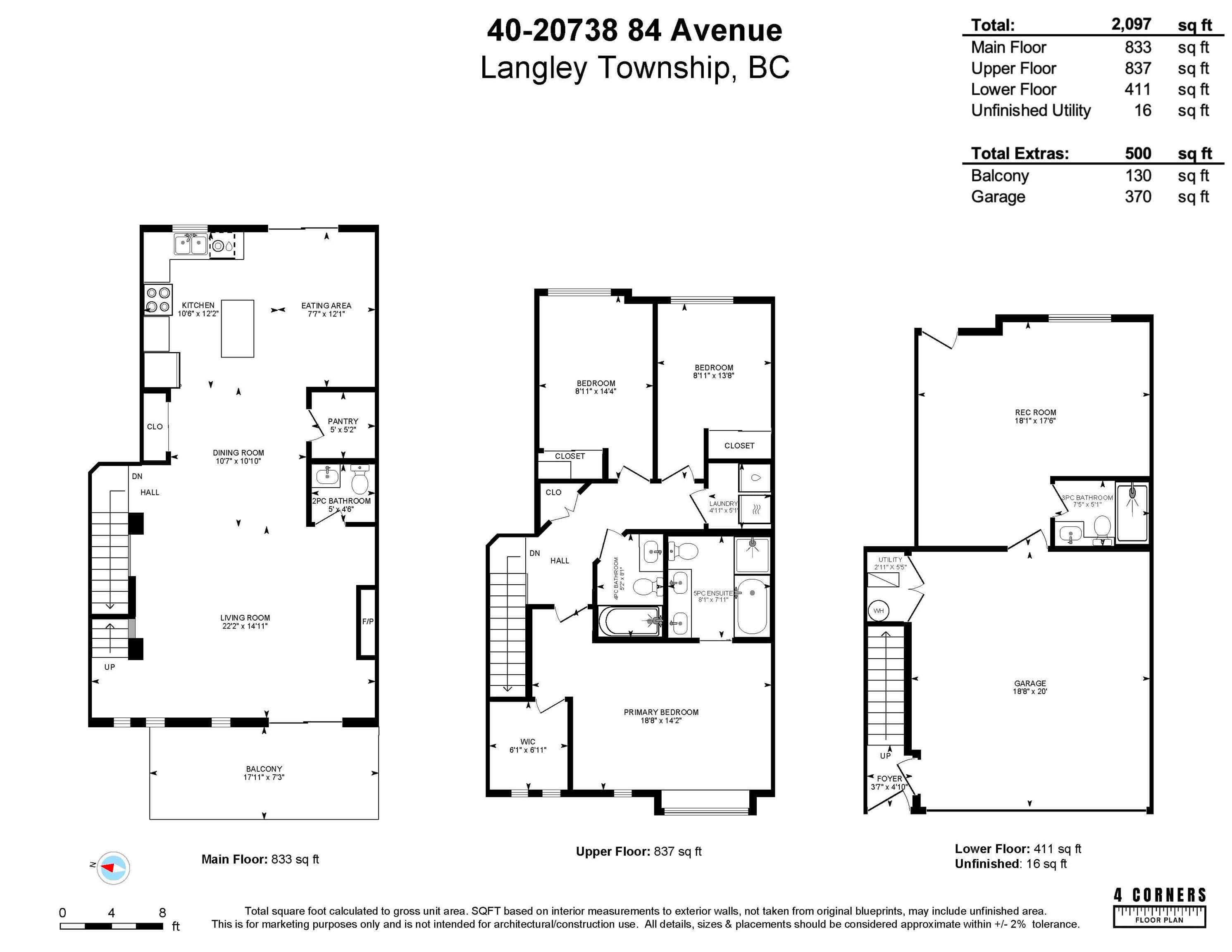 40 - 20738 84 Avenue, Langley, V2Y 0J6 — photo 5