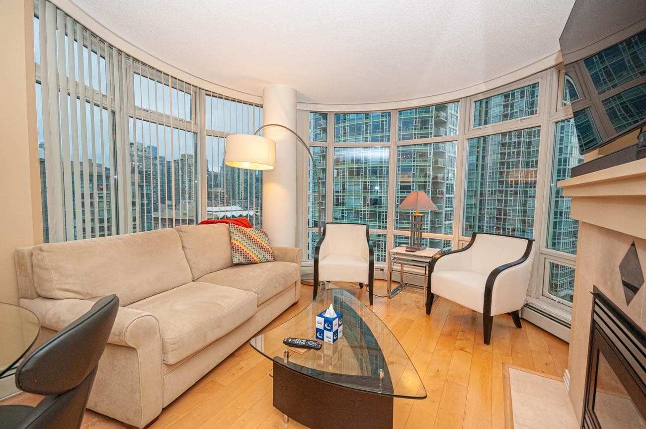 1605 - 1199 Marinaside Crescent, Vancouver, V6Z 2Y2 — photo 5