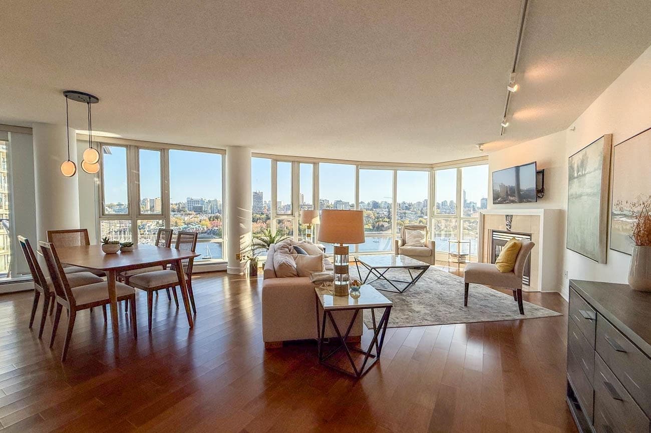 1702 - 1383 Marinaside Crescent, Vancouver, V6Z 2W9 — photo 5