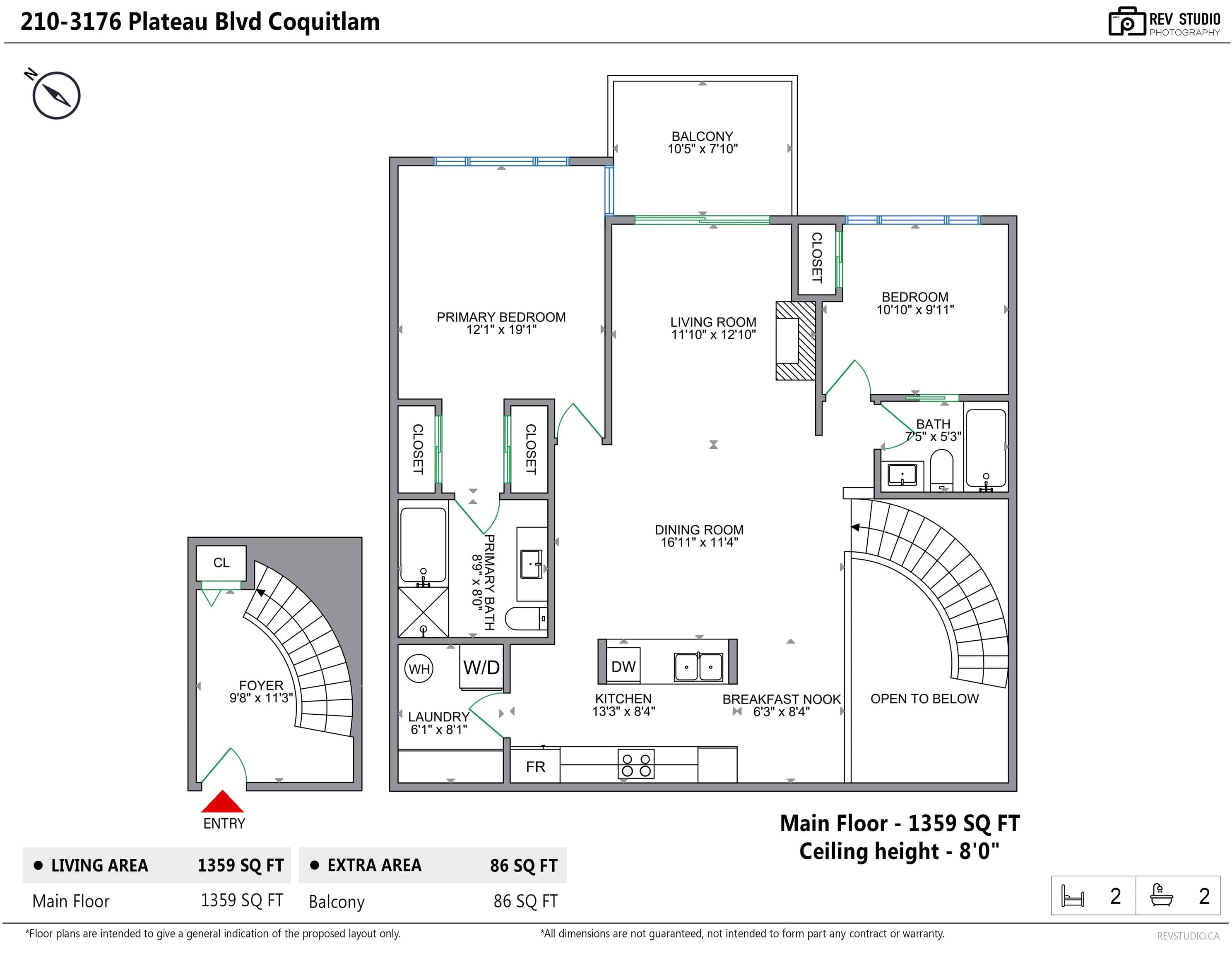 210 - 3176 Plateau Boulevard, Coquitlam, V3E 3J2 — photo 3