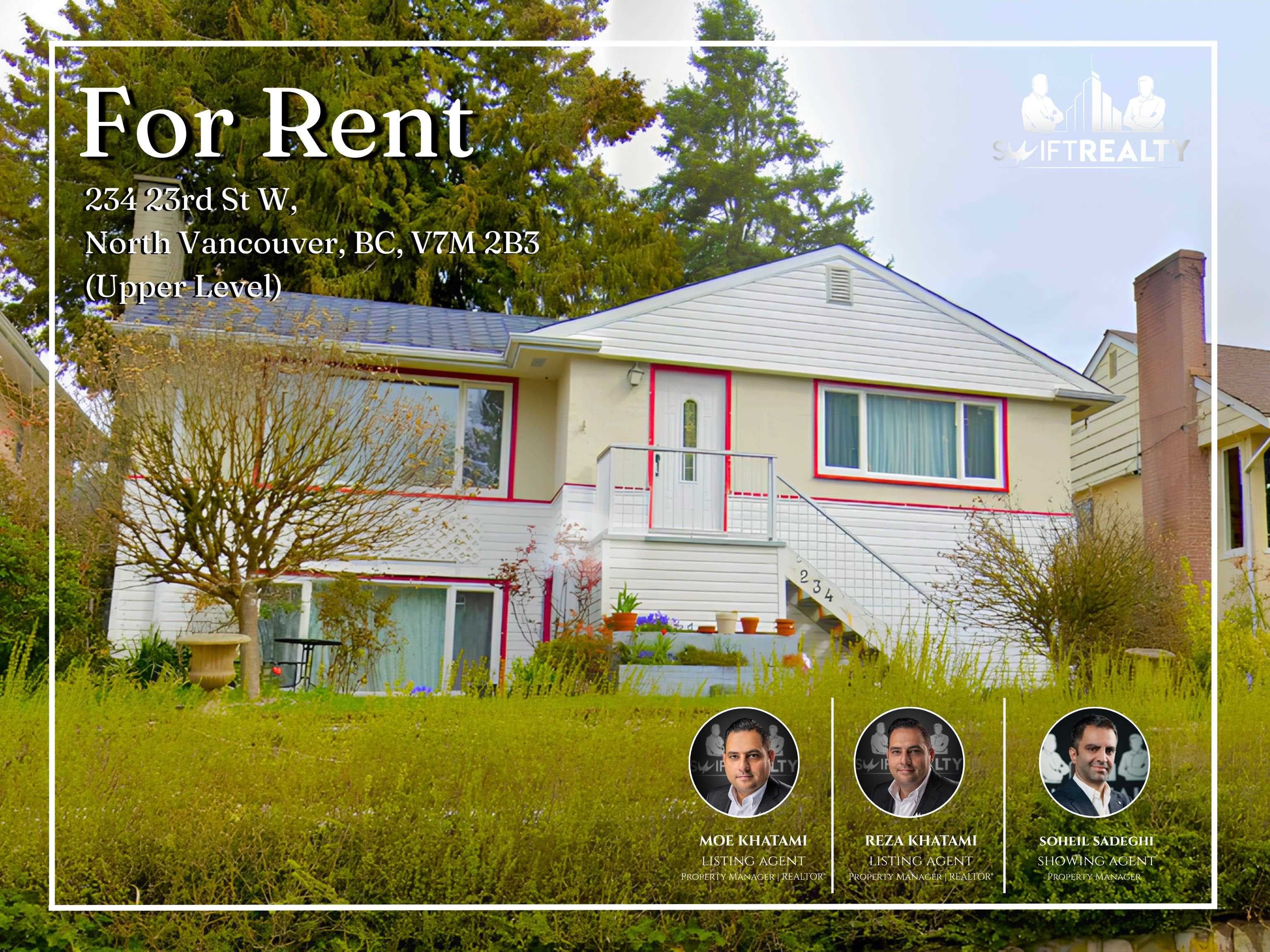 Upper Level - 234 W 23rd Street, North Vancouver