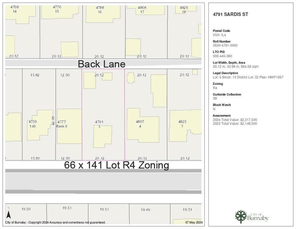 4791 Sardis Street, Burnaby