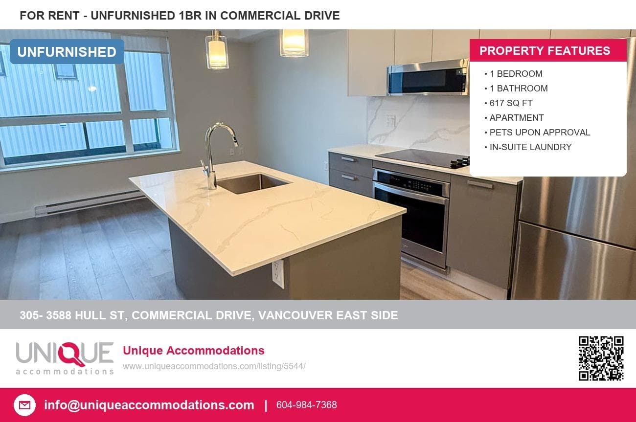 204 - 3588 Hull Street, Vancouver