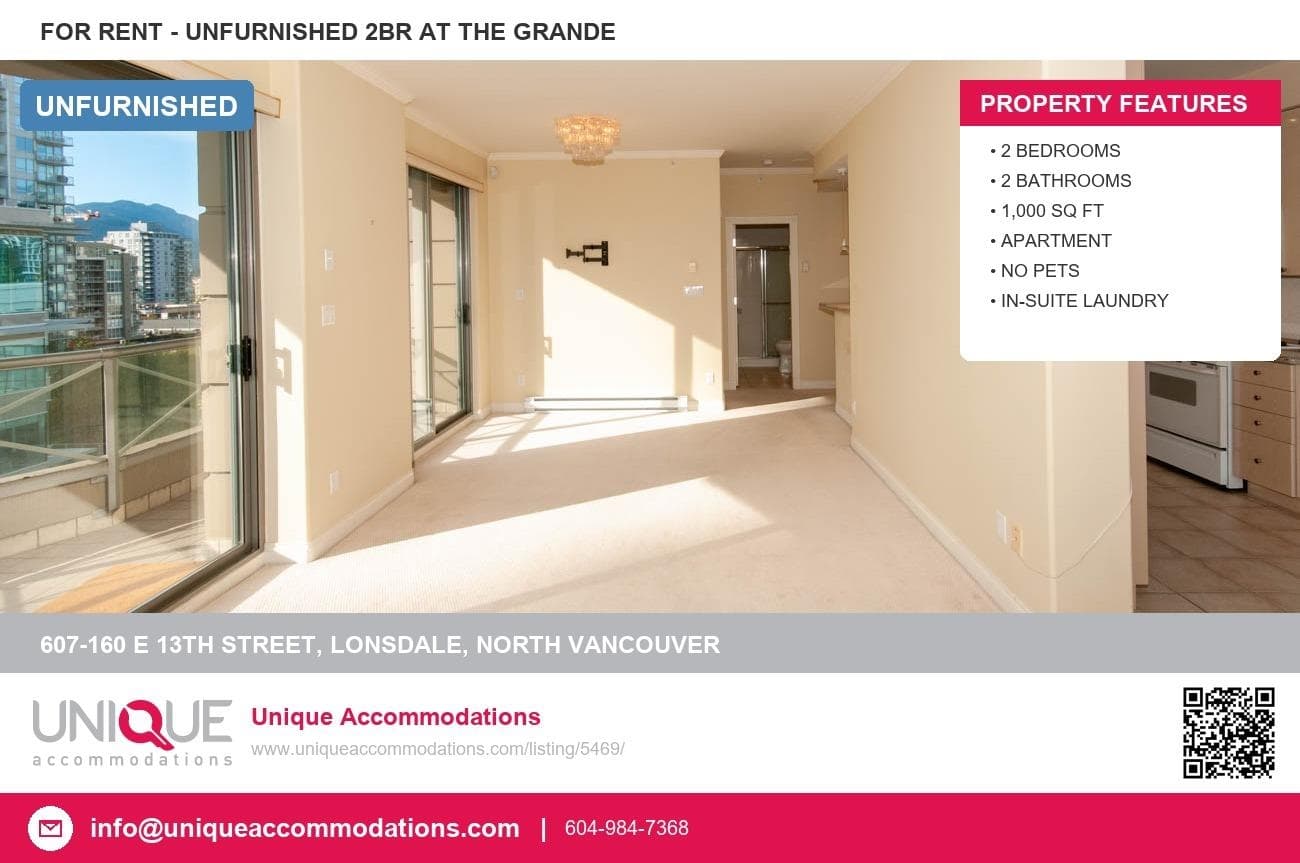 607 - 160 E 13th, North Vancouver