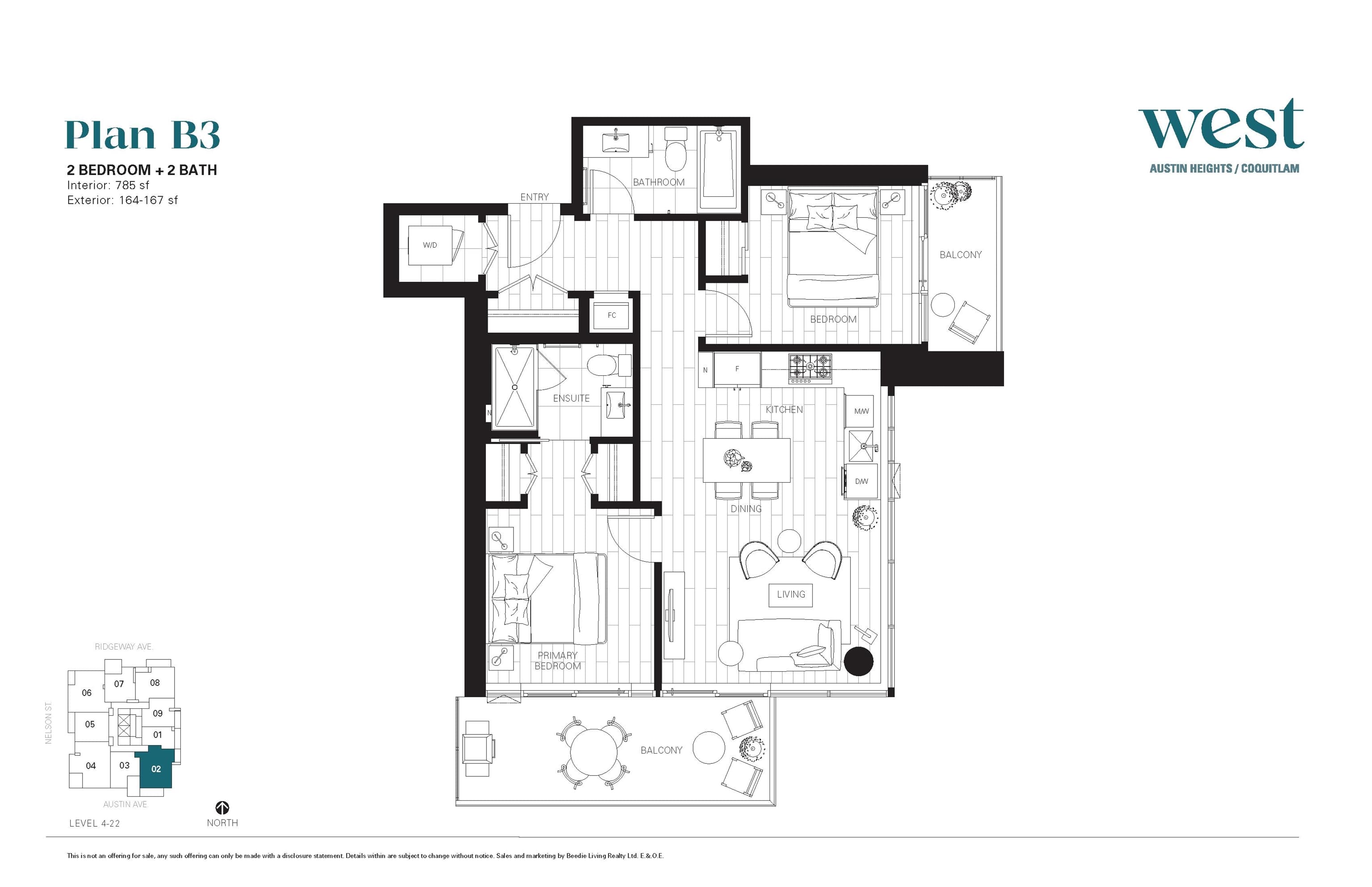 802 - 505 Nelson Street, Coquitlam