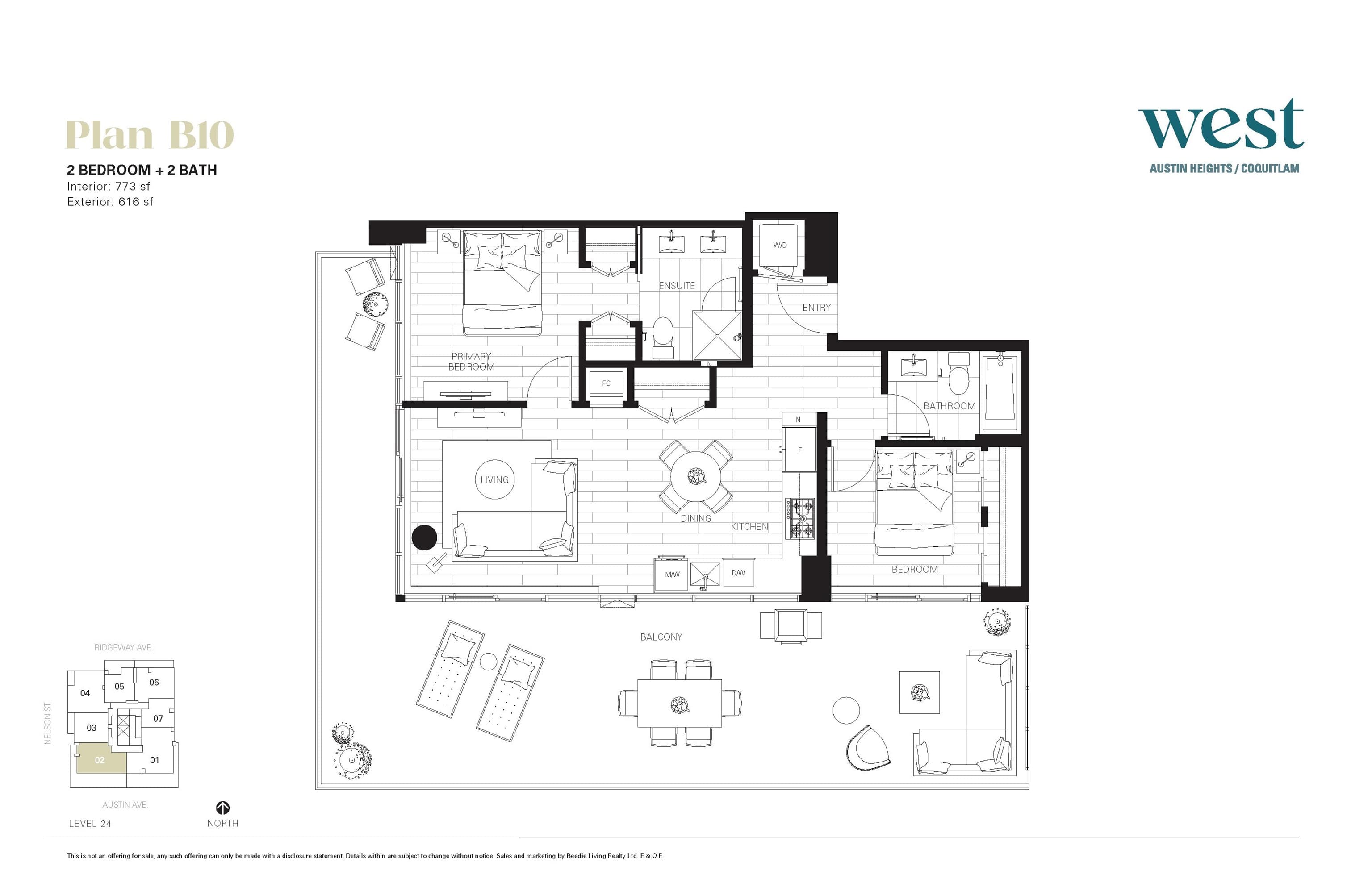 2402 - 505 Nelson Street, Coquitlam, V3J 0R5 — photo 1