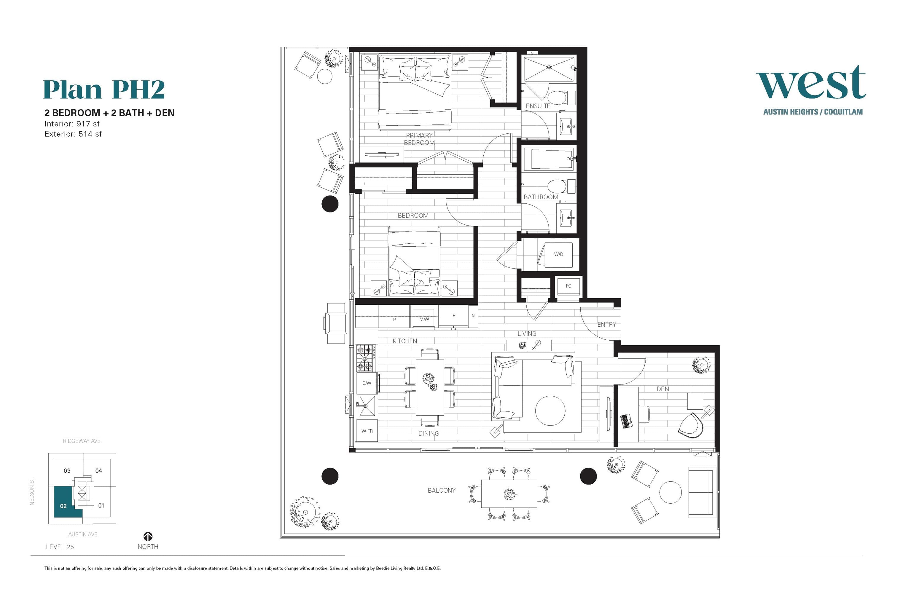2502 - 505 Nelson Street, Coquitlam