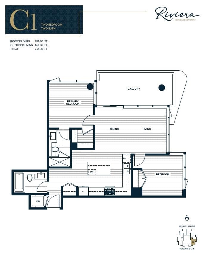1103 - 4988 Bennett Street, Burnaby, V5H 0L1 — photo 3