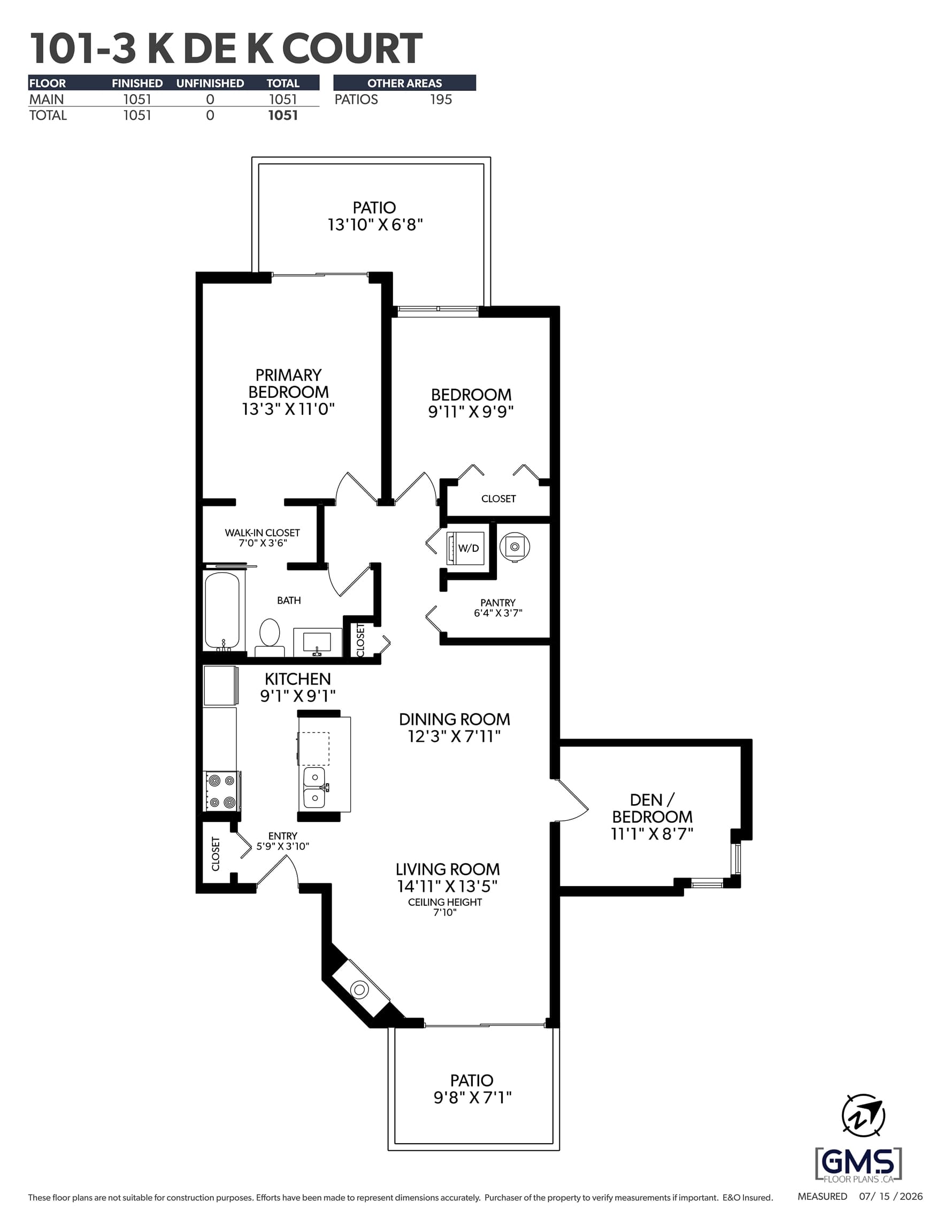 101 - 3 K De K Court, New Westminster, V3M 6B6 — photo 2