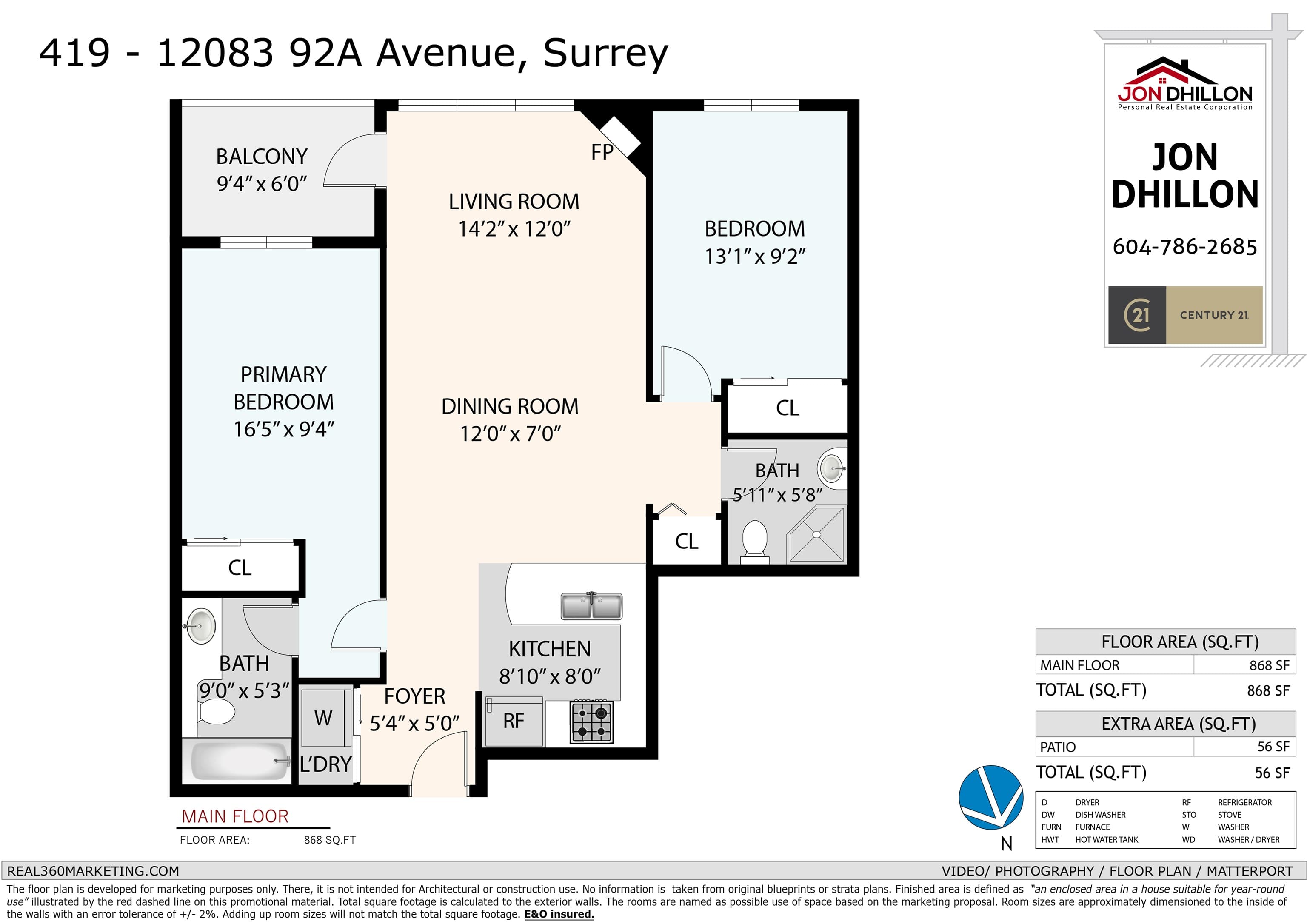 419 - 12083 92a Avenue, Surrey, V3V 8C8 — photo 2