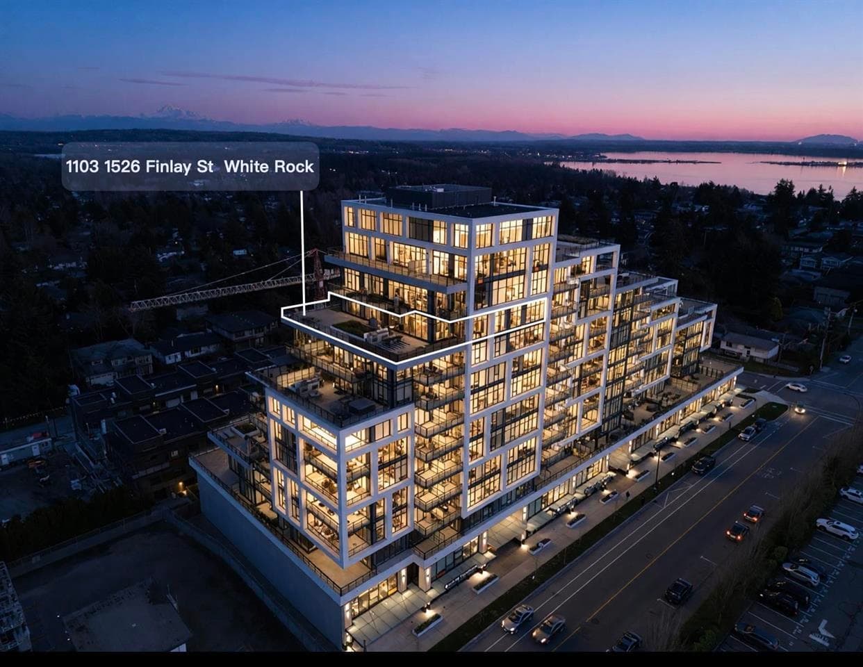 1103 - 1526 Finlay Street, White Rock, V4B 4L9 — photo 2
