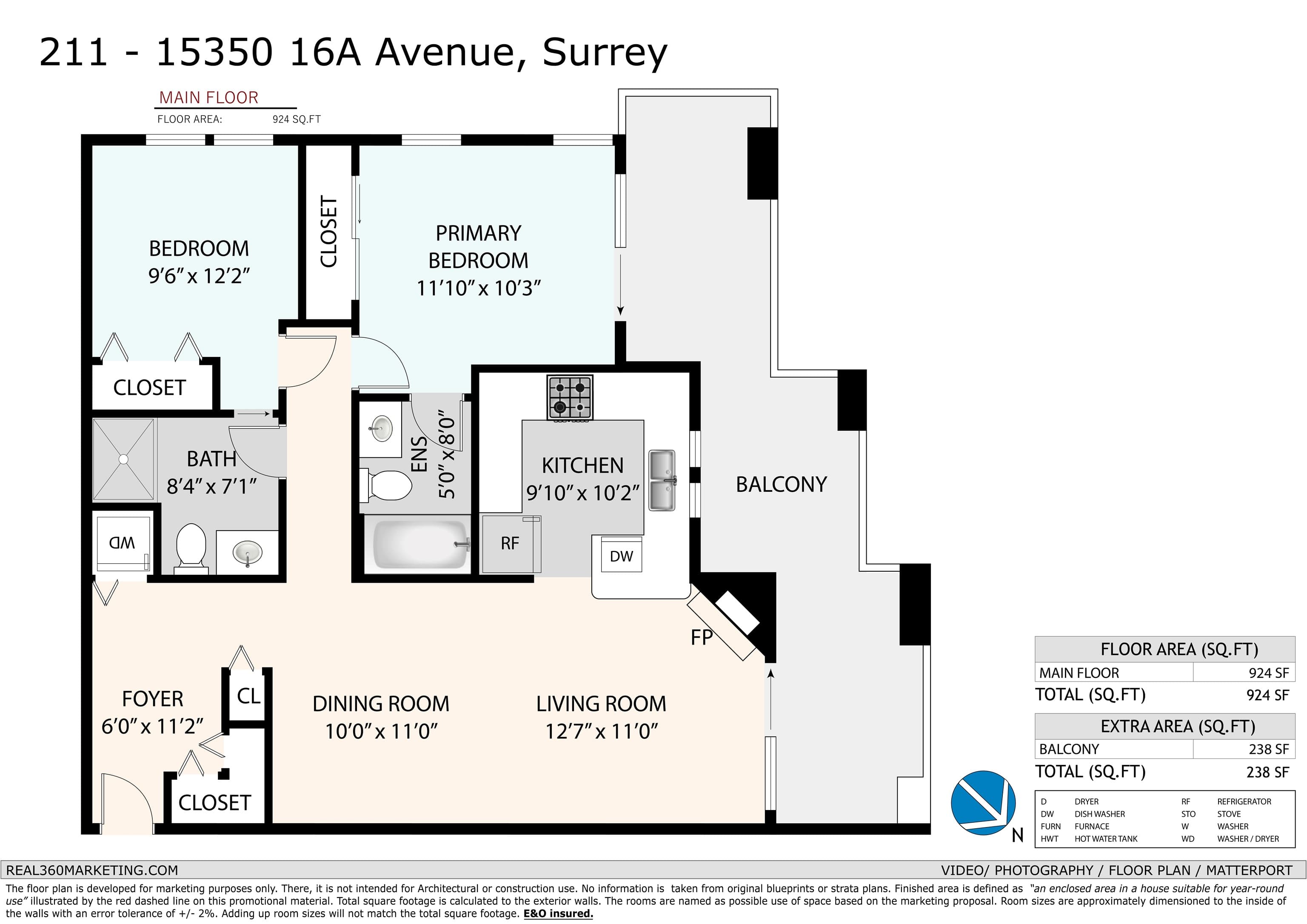211 - 15350 16a Avenue, Surrey, V4A 1S9 — photo 2
