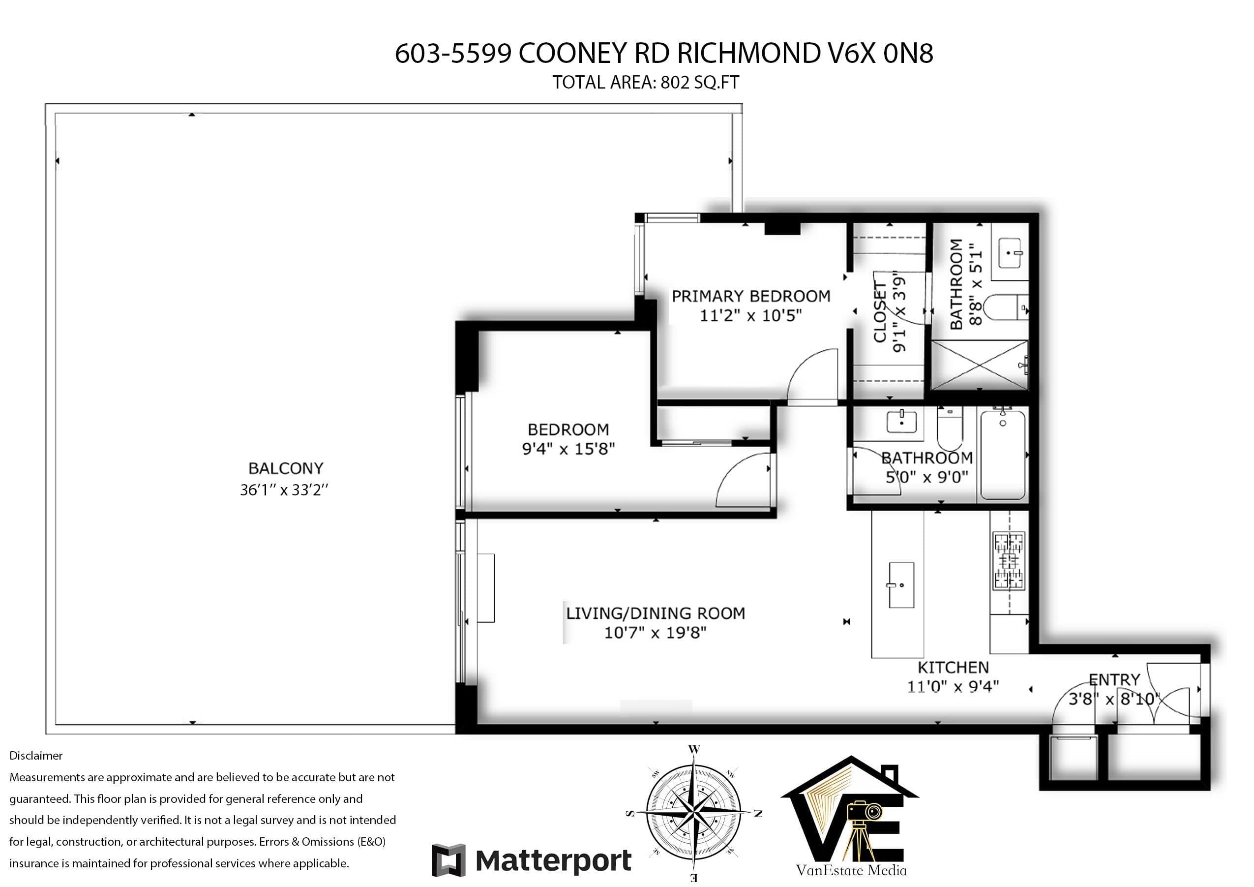 603 - 5599 Cooney Road, Richmond