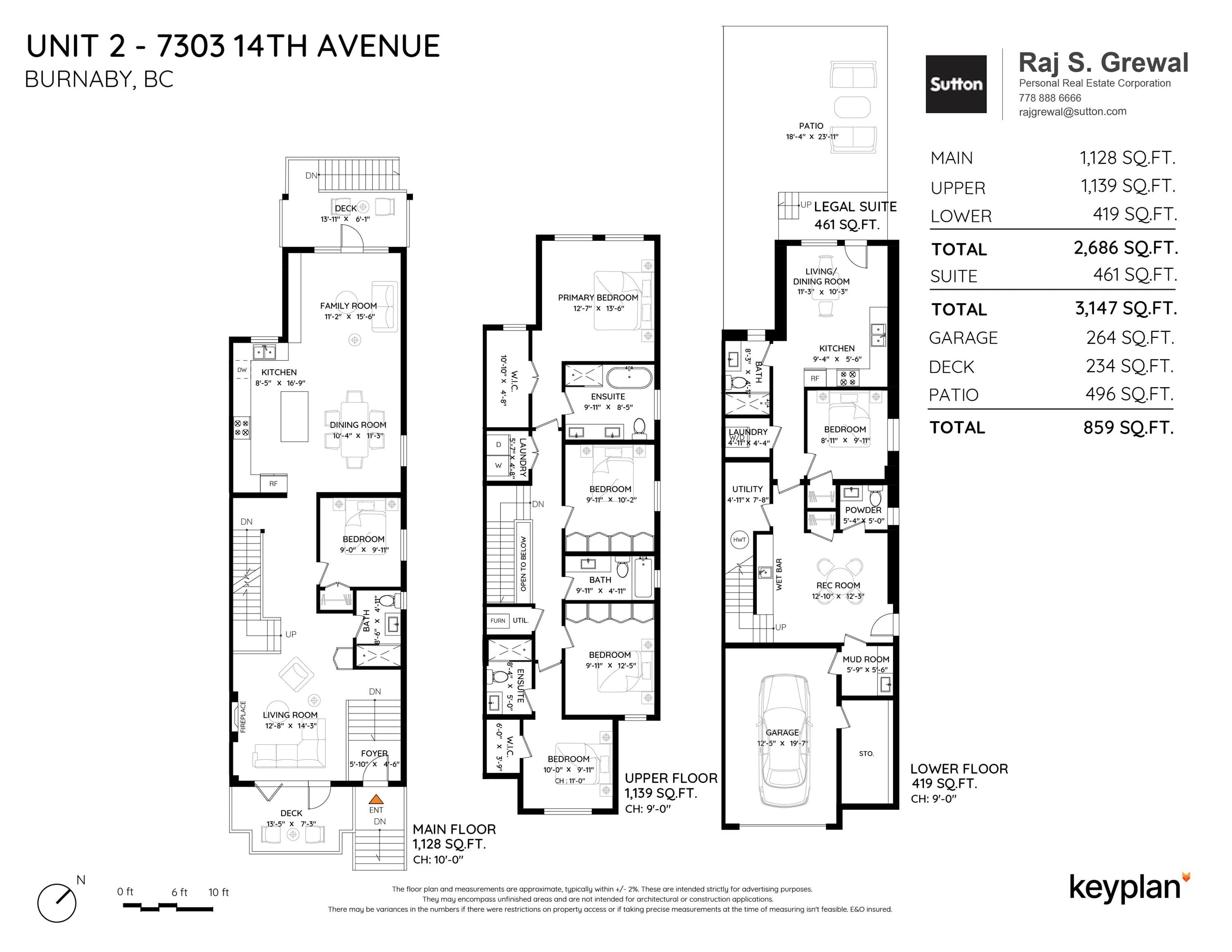 2 - 7303 14th Avenue, Burnaby, V3N 1Z5 — photo 3