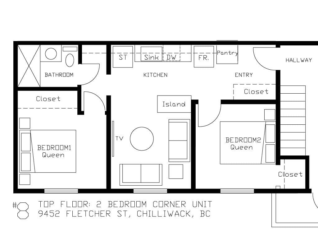 2 Bed - 9452 Fletcher Street, Chilliwack, V2P 4Z5 — photo 5
