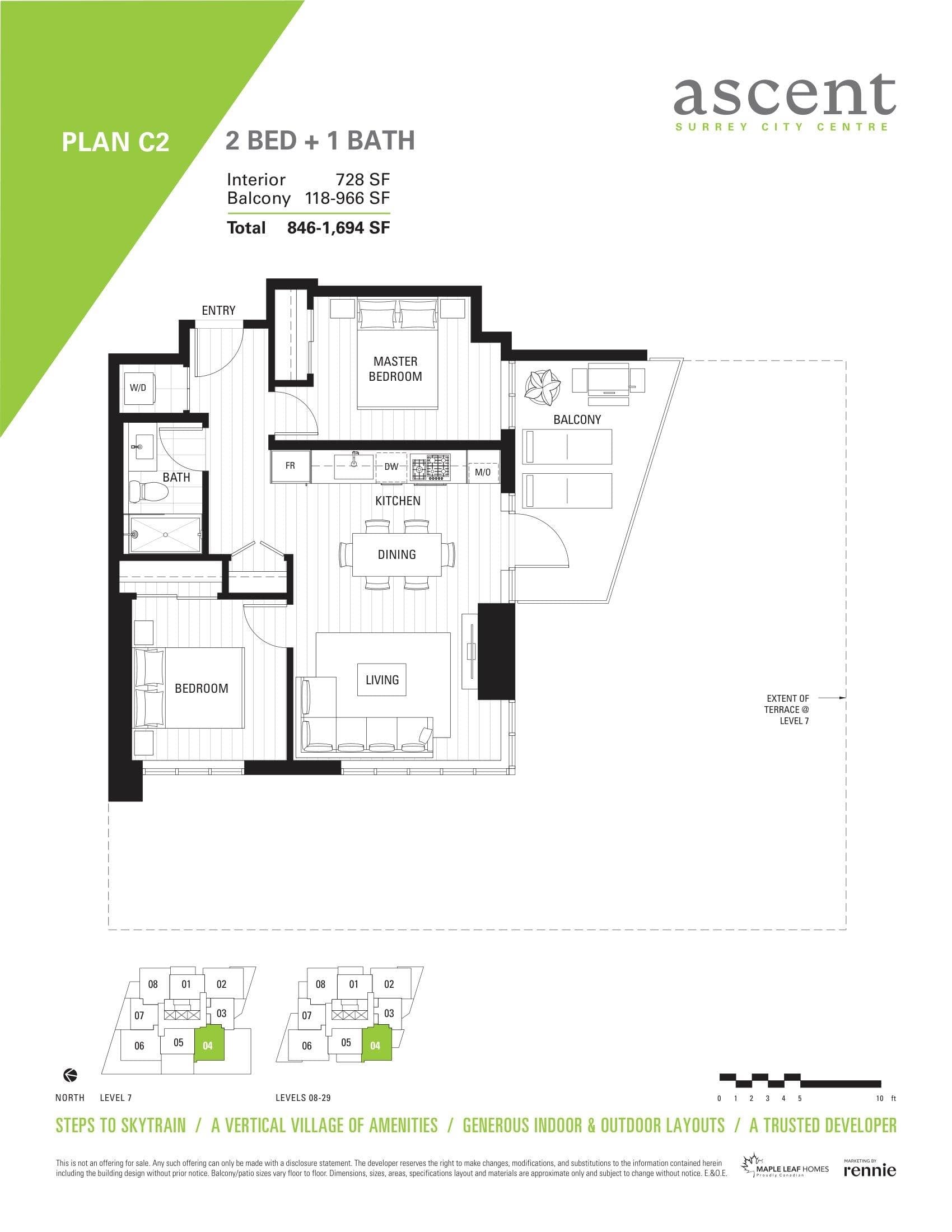 1204 - 10428 Whalley Boulevard, Surrey, V3T 0W2 — photo 2