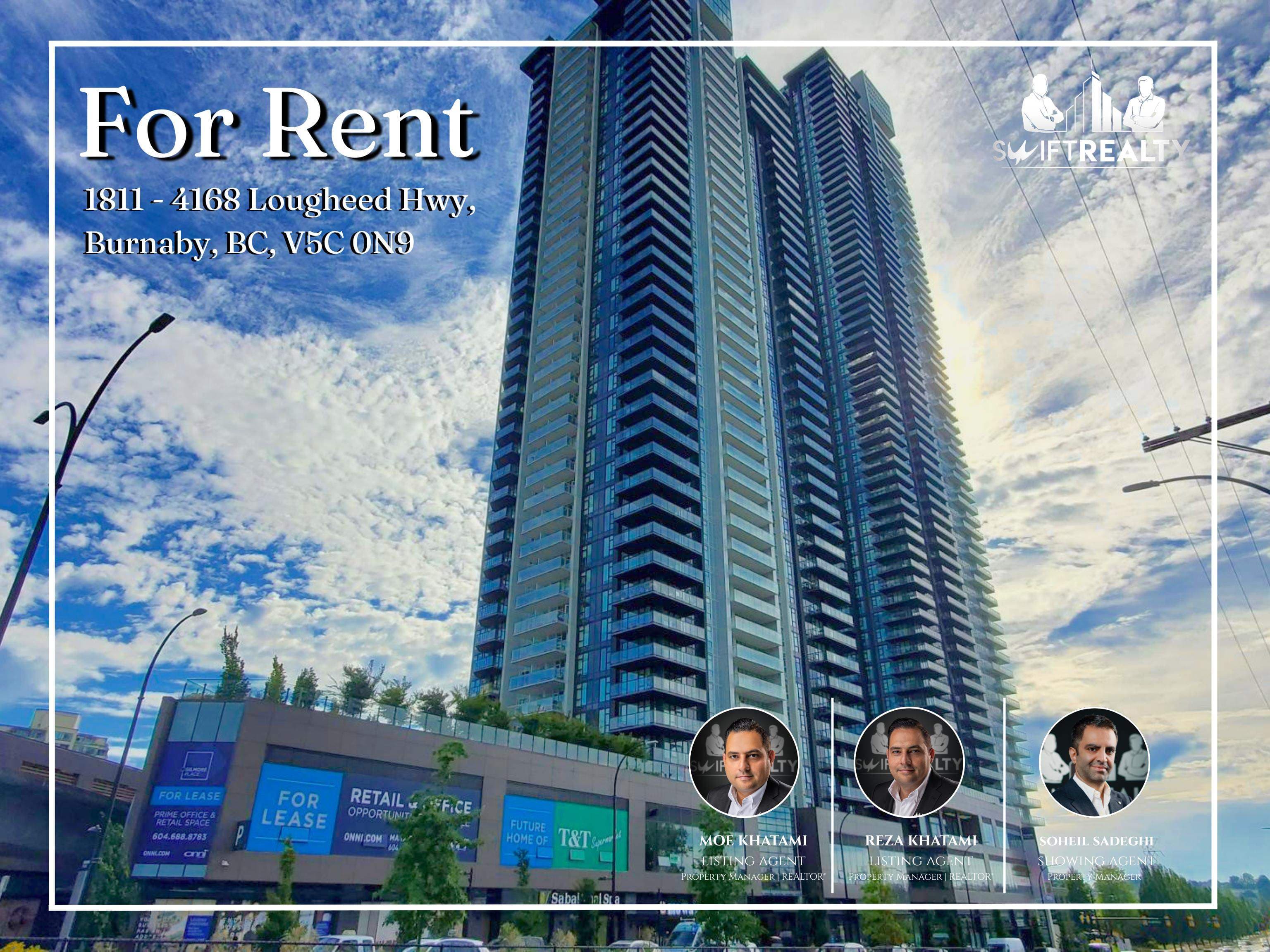 1811 - 4168 Lougheed Highway, Burnaby