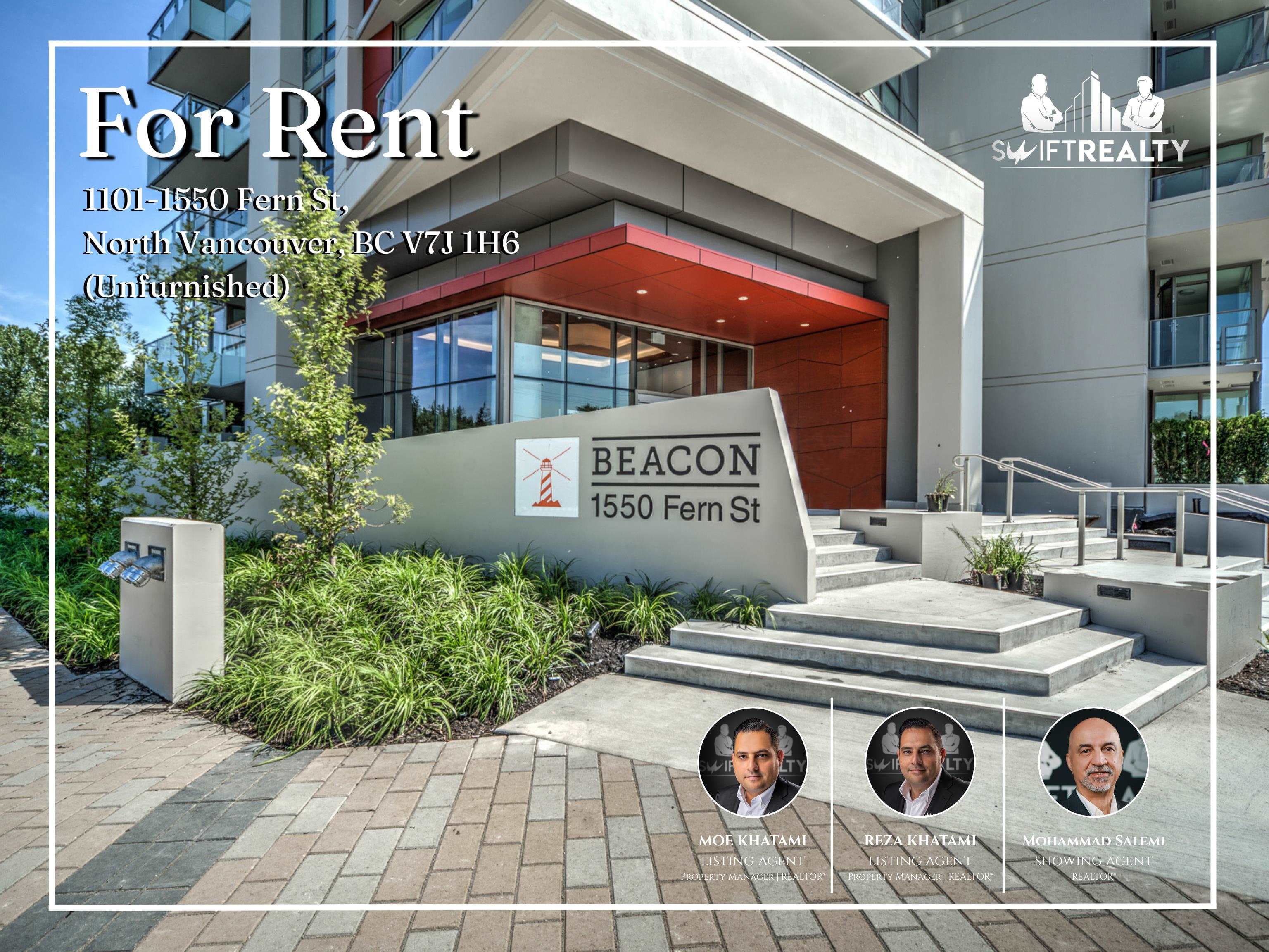 1101 - 1550 Fern Street, North Vancouver