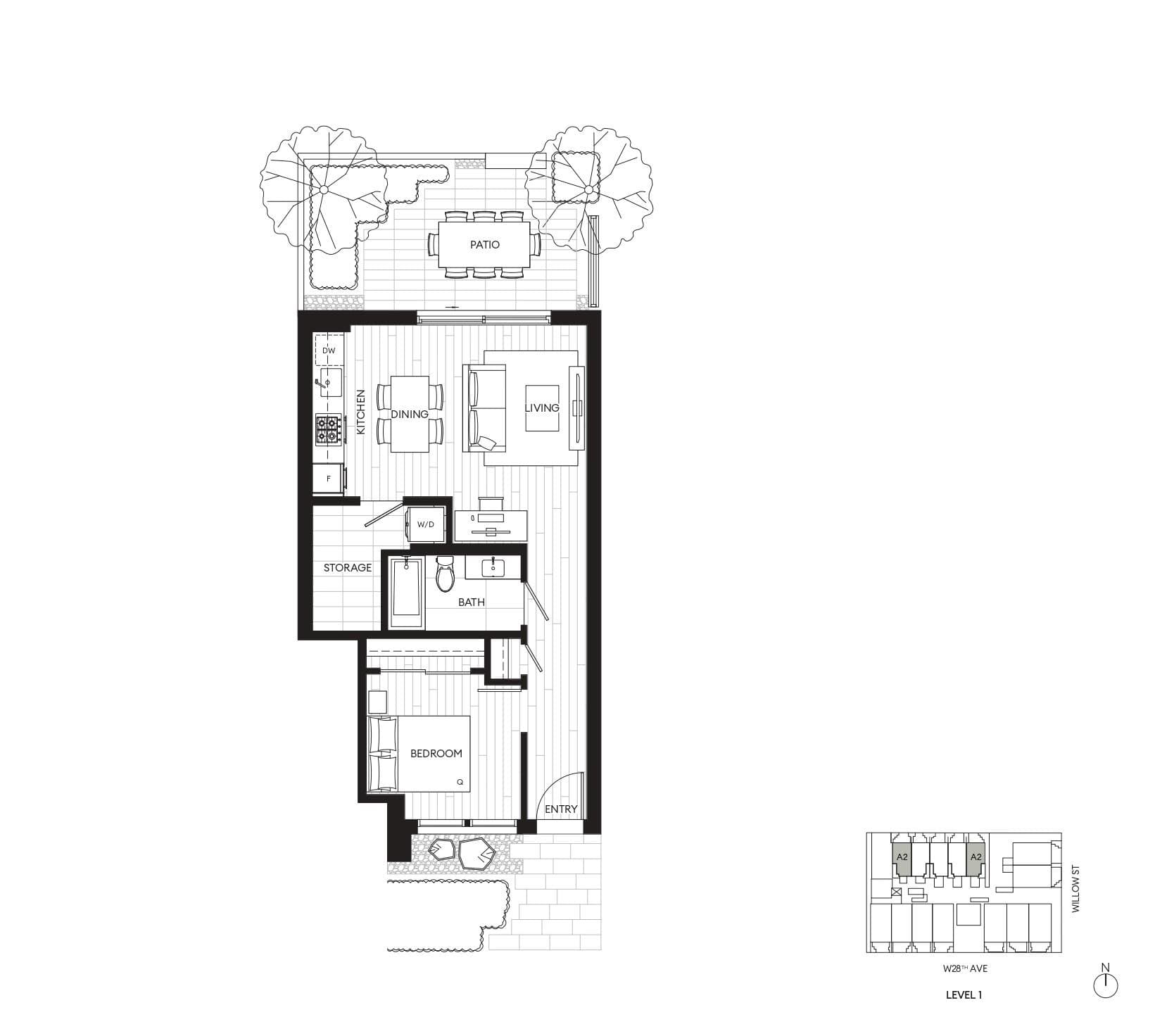 103 - 4383 Willow Street, Vancouver, V5Z 2H6 — photo 1