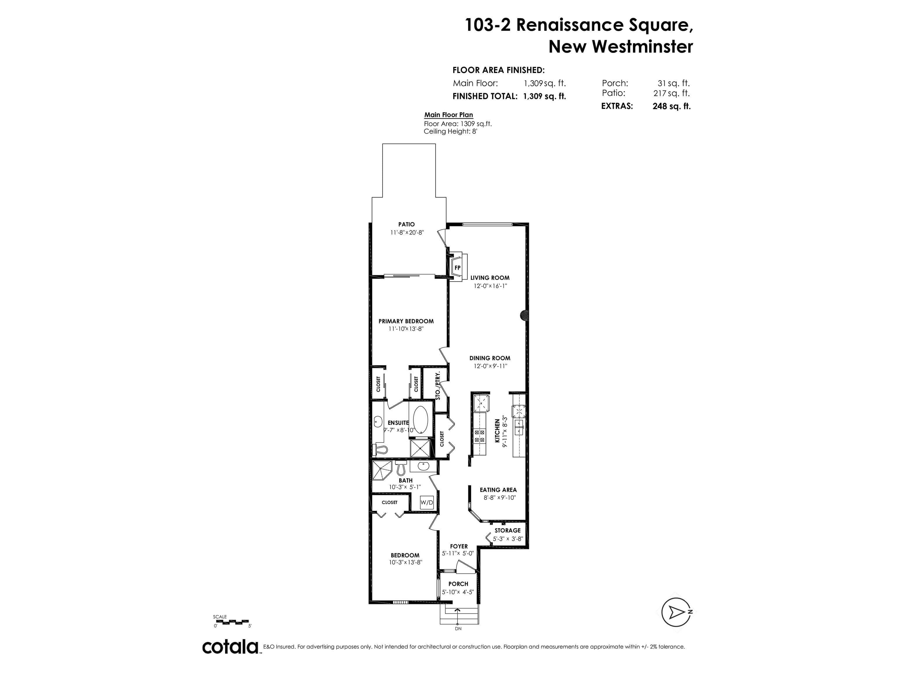 103 - 2 Renaissance Square, New Westminster, V3M 6K3 — photo 2
