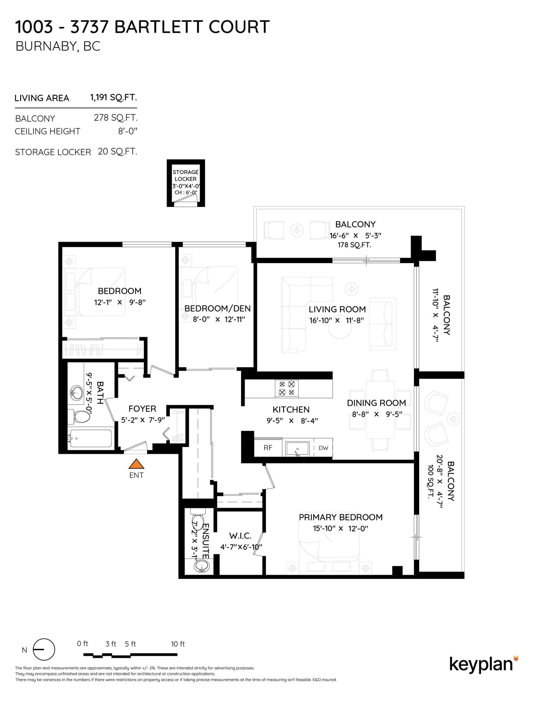 1003 - 3737 Bartlett Court, Burnaby, V3J 7E3 — photo 3