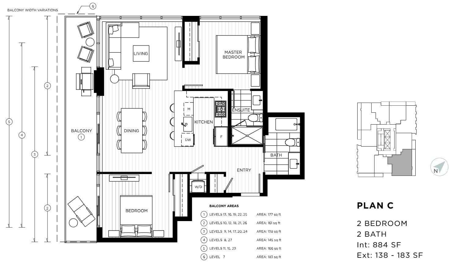 1307 - 823 Carnarvon Street, New Westminster, V3M 0N5 — photo 5