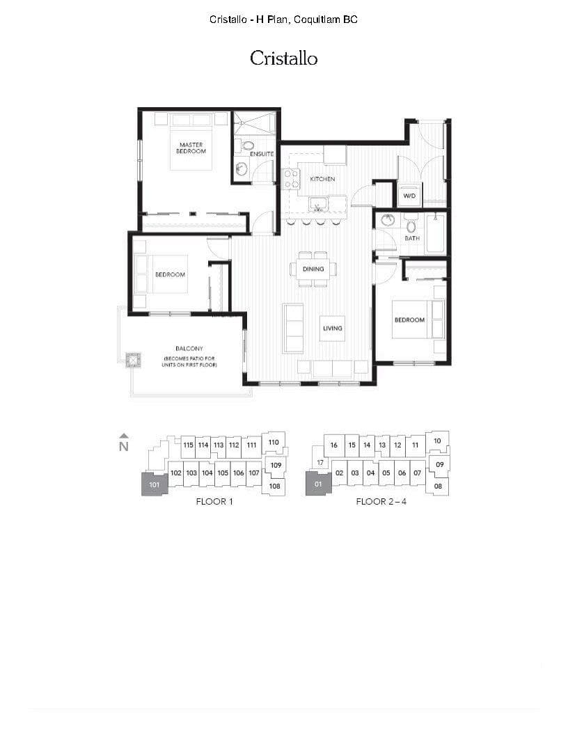 101 - 828 Gauthier Avenue, Coquitlam