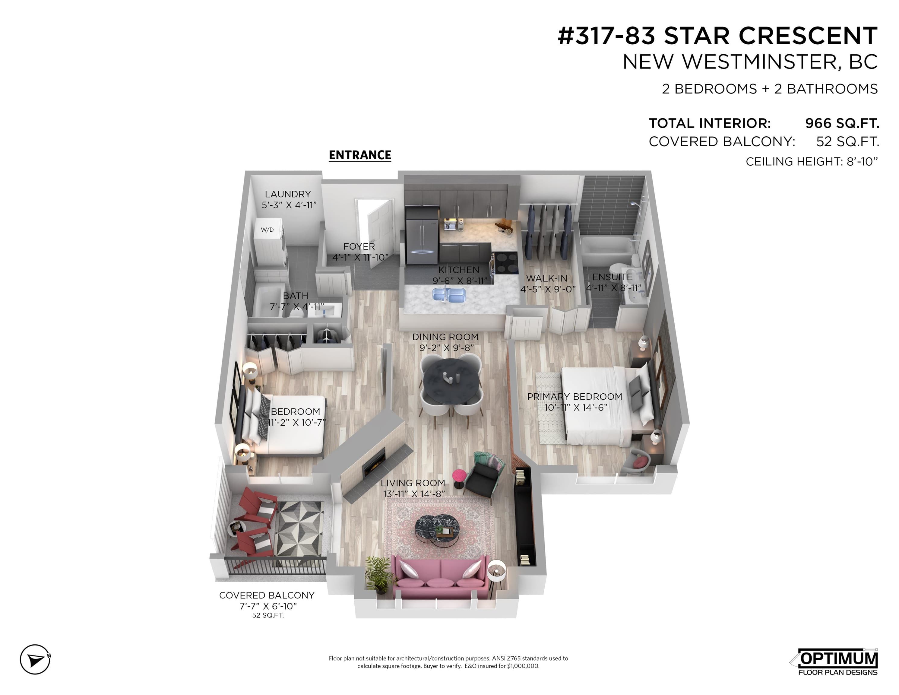 317 - 83 Star Crescent, New Westminster, V3M 6X8 — photo 3