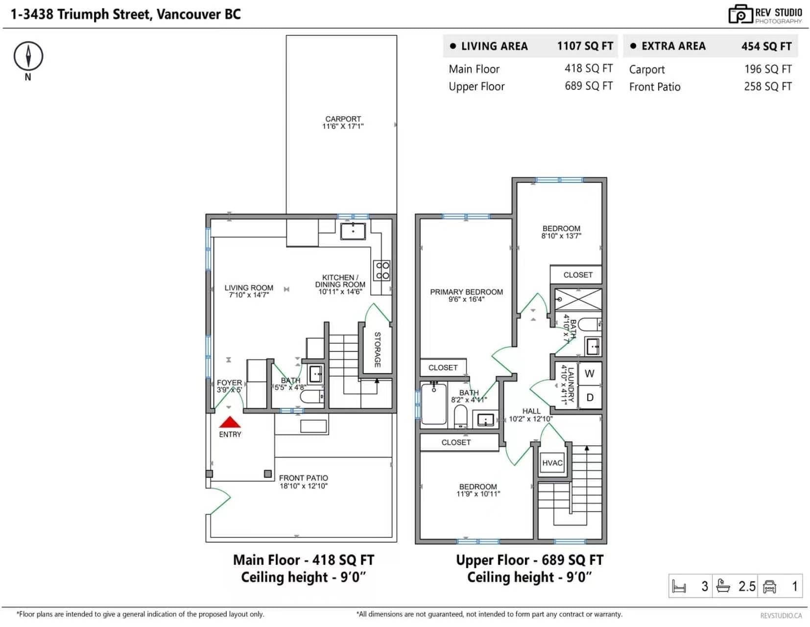 1 - 3438 Triumph Street, Vancouver, V5K 1T8 — photo 1