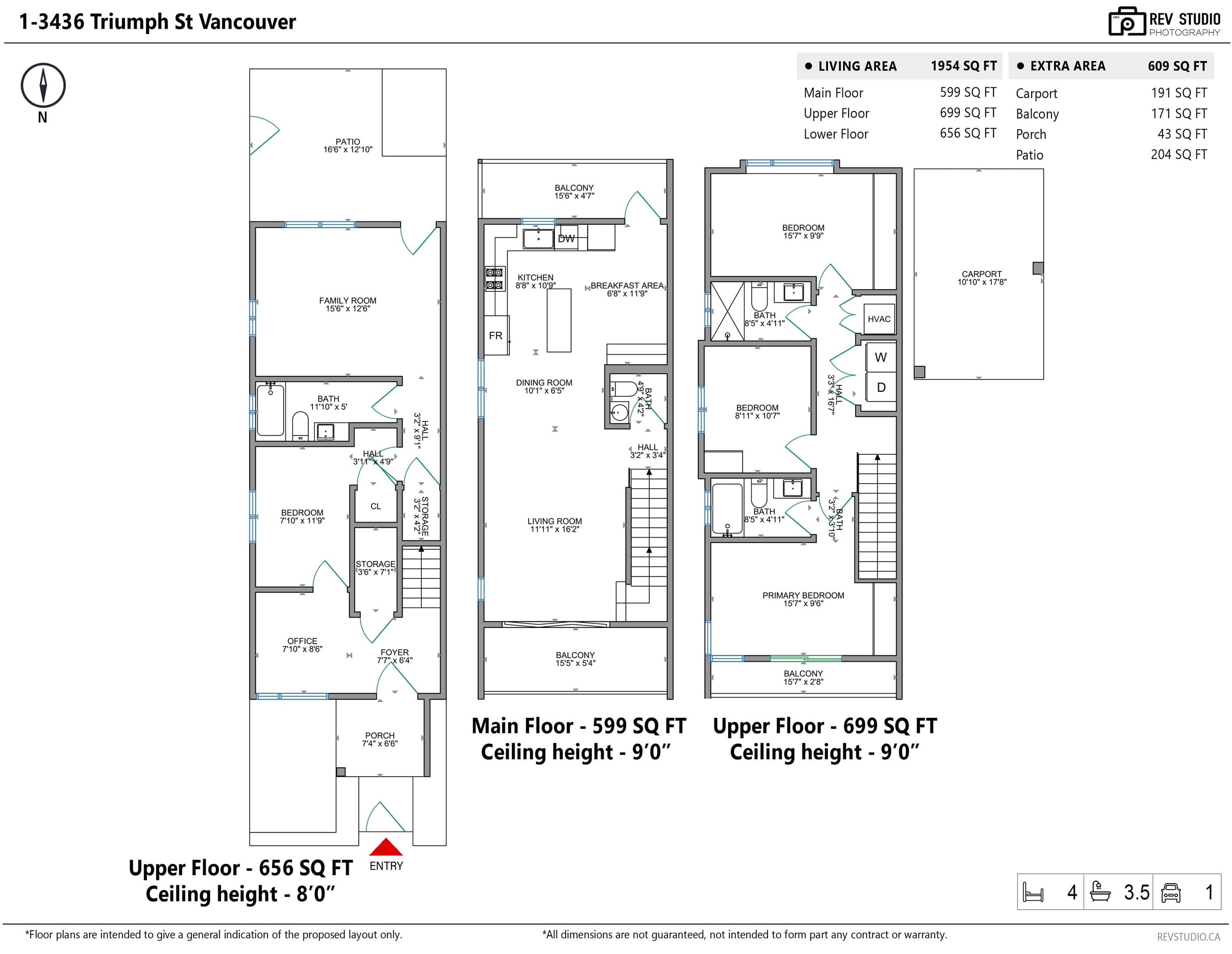 1 - 3436 Triumph Street, Vancouver