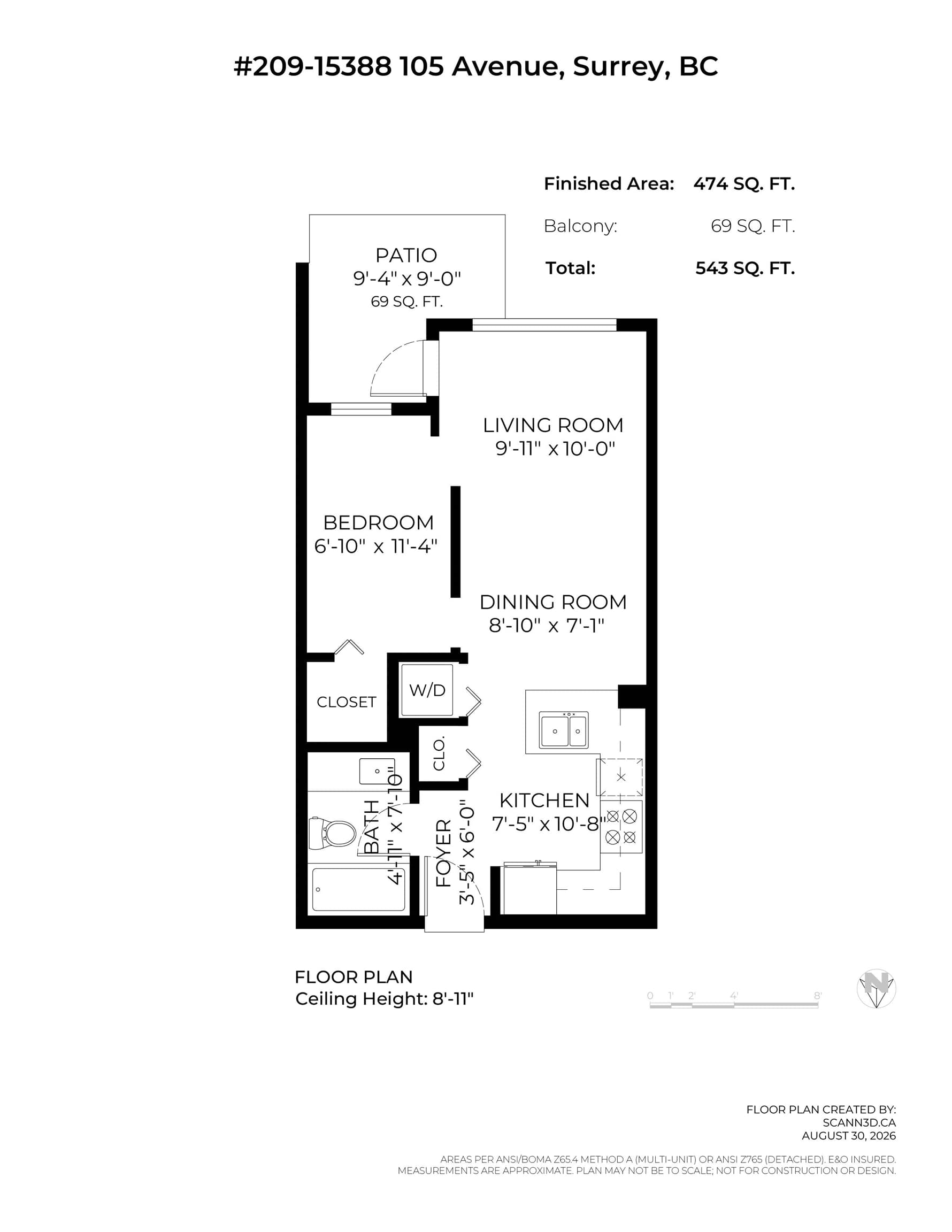 209 - 15388 105 Avenue, Surrey, V3R 0C4 — photo 3