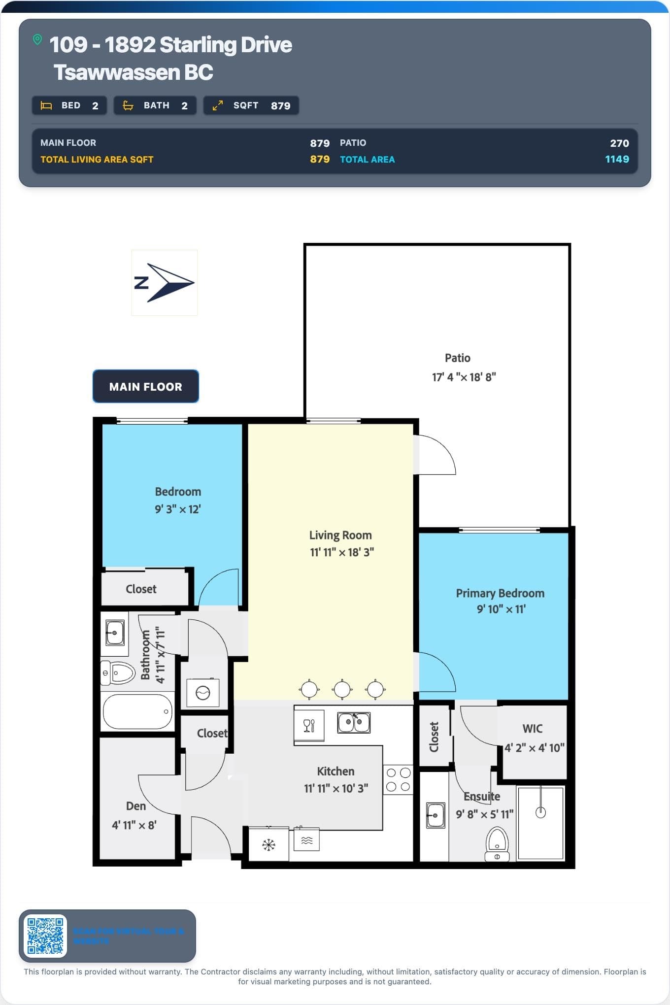 109 - 1892 Starling Drive, Tsawwassen, V4M 0C7 — photo 3