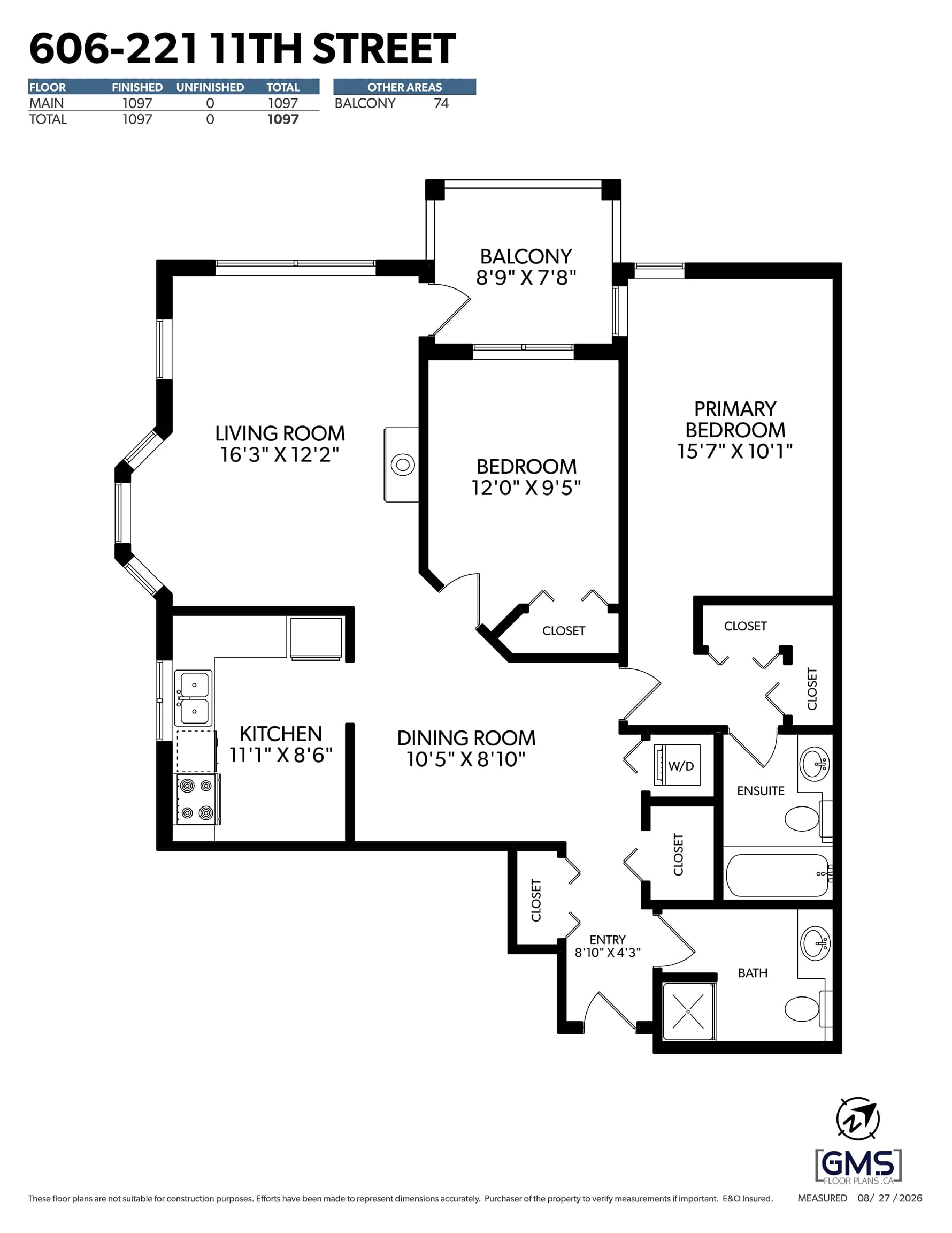 606 - 221 Eleventh Street, New Westminster, V3M 4C8 — photo 4
