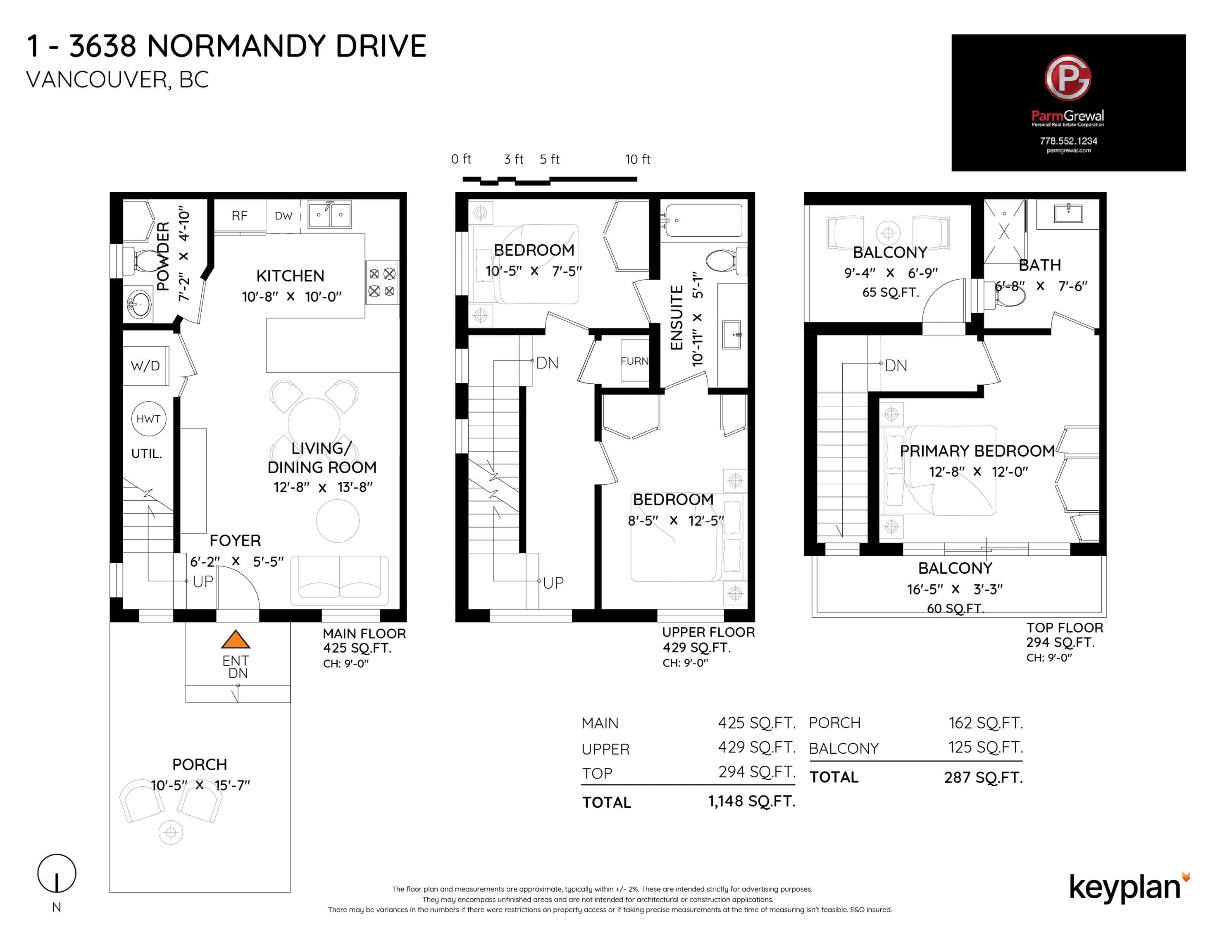 1 - 3638 Normandy Drive, Vancouver, V5M 2G3 — photo 1