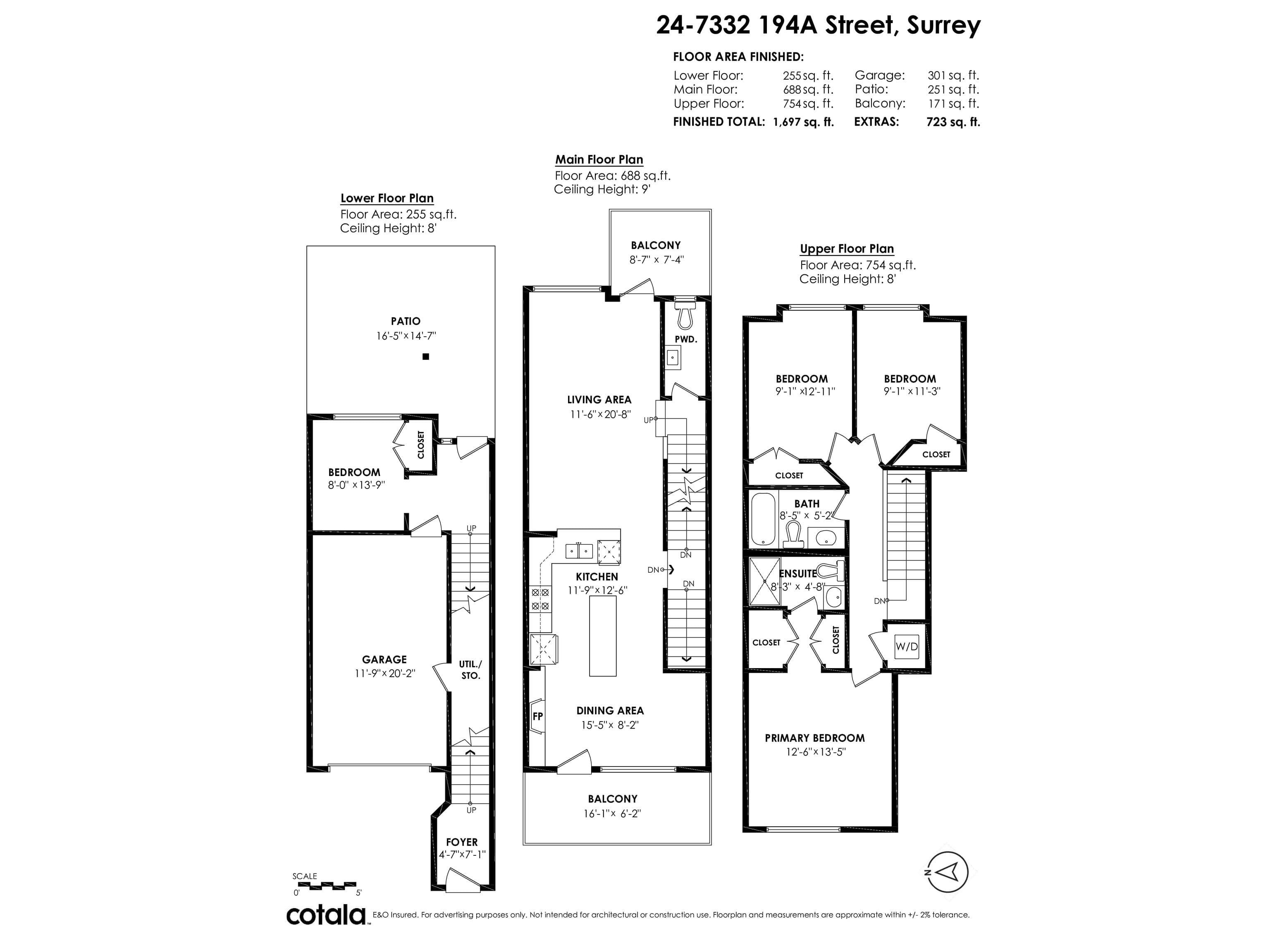 24 - 7332 194a Street, Surrey, V4N 6K9 — photo 3