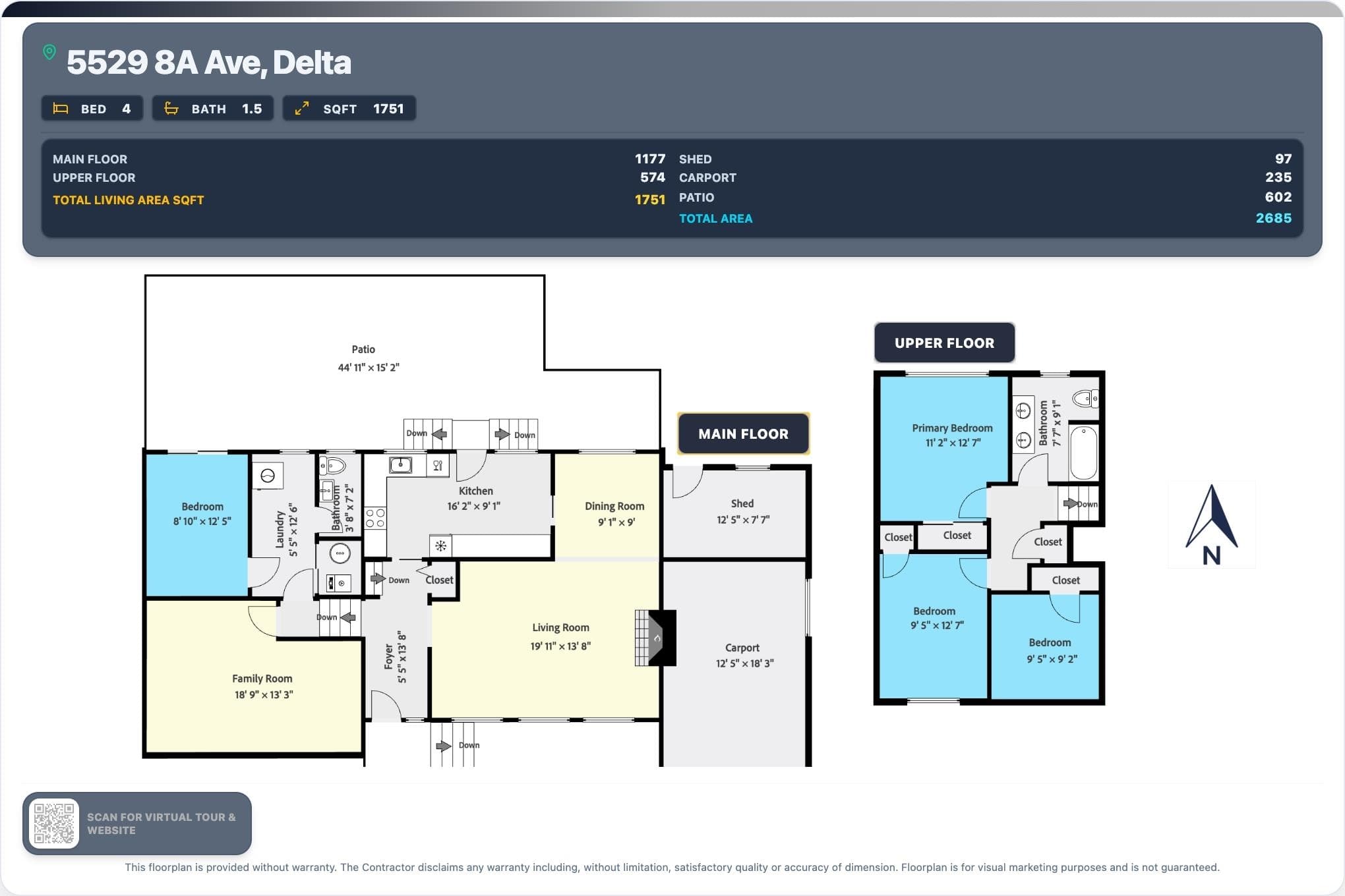 5529 8a Avenue, Delta, V4M 1V2 — photo 3