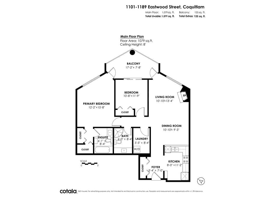 1101 - 1189 Eastwood Street, Coquitlam, V3B 7N5 — photo 5