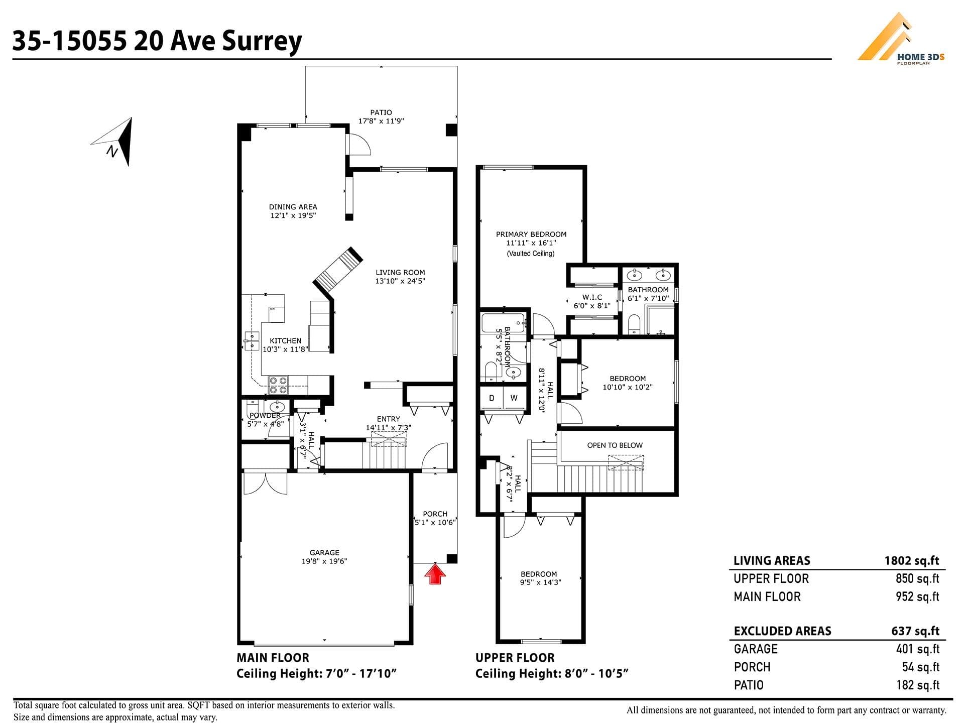 35 - 15055 20 Avenue, Surrey, V4A 9X8 — photo 3