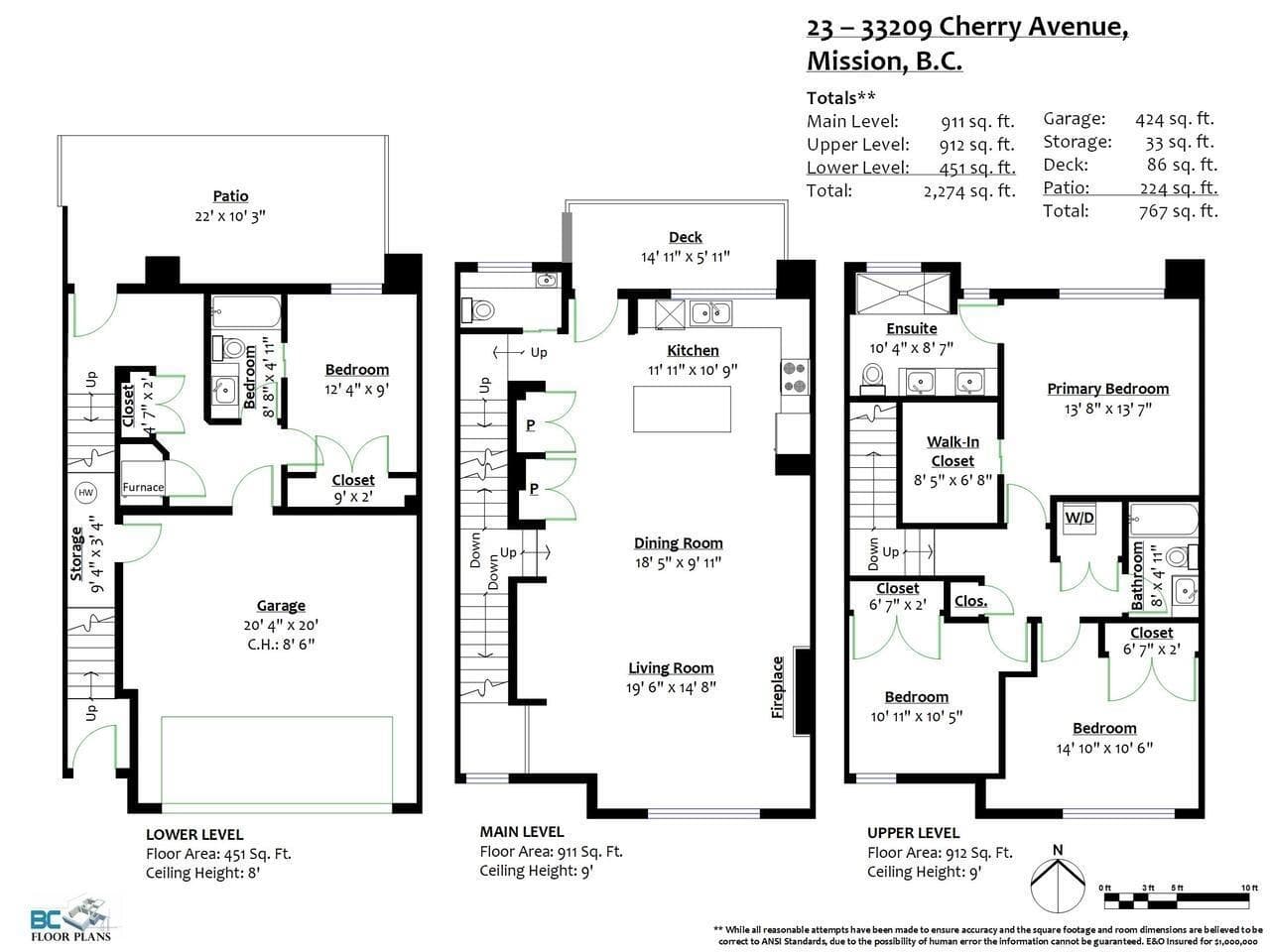 23 - 33209 Cherry Avenue, Mission, V2V 0G8 — photo 3