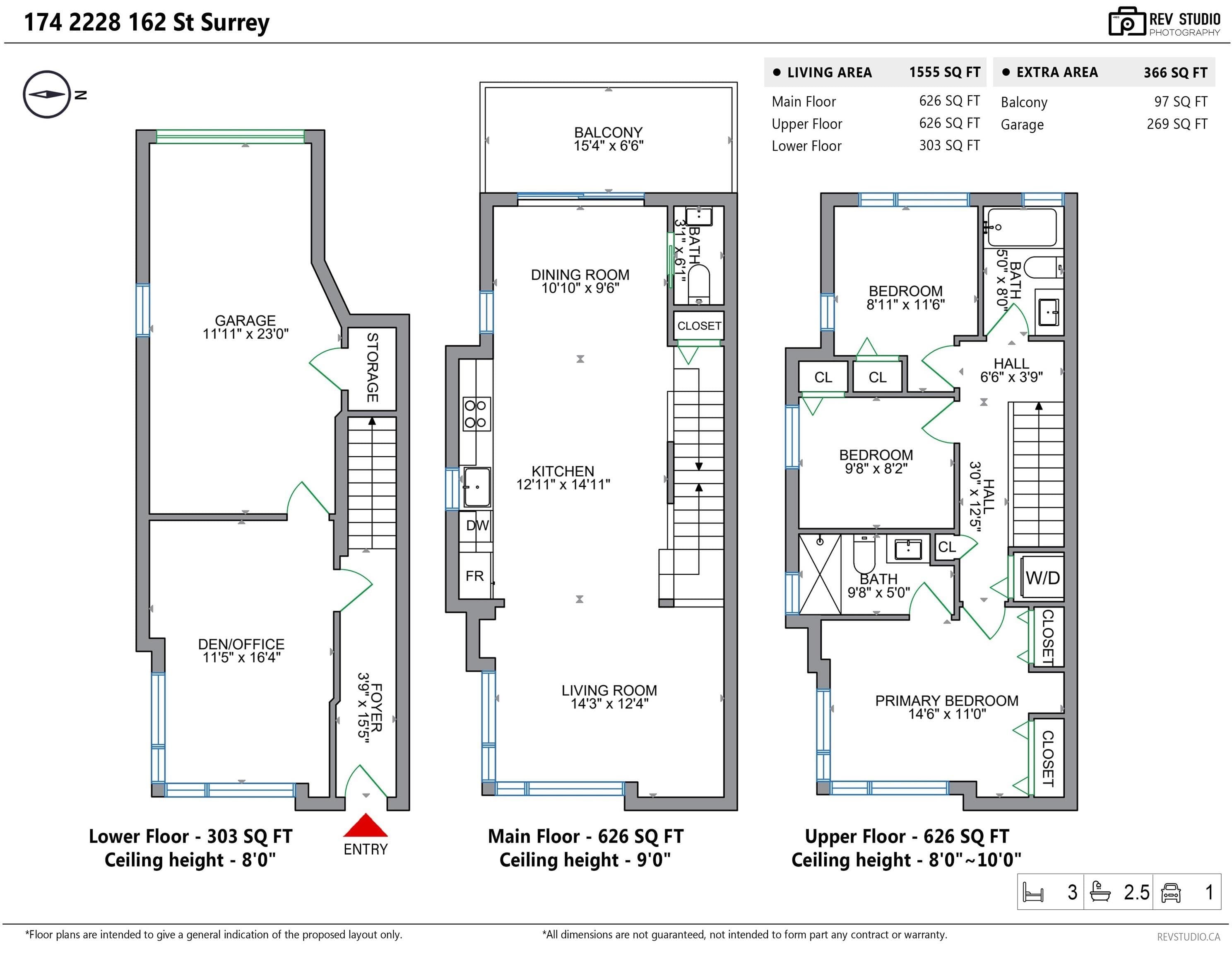 174 - 2228 162 Street, Surrey, V3Z 6P4 — photo 5
