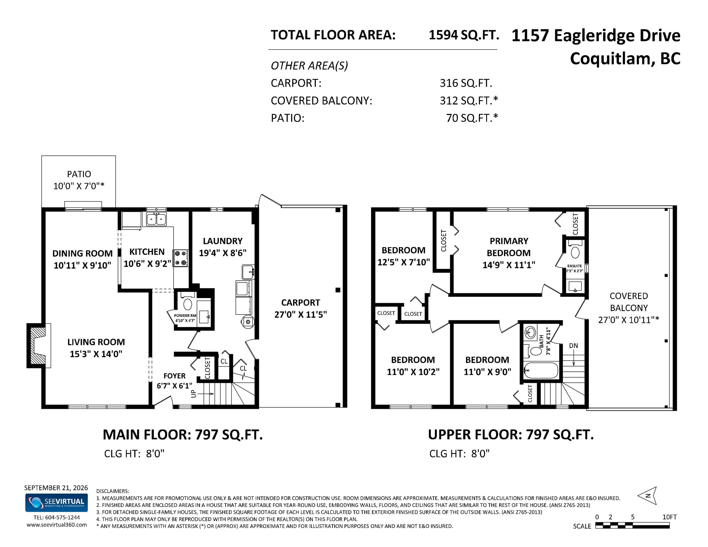 1157 Eagleridge Drive, Coquitlam, V3E 1K1 — photo 1